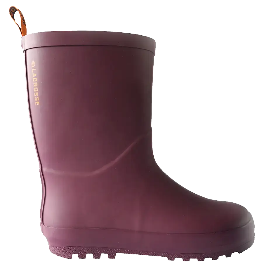 LaCrosse Thunder Jr. - Eggplant/Orange - 31 - Gummistøvler til børn