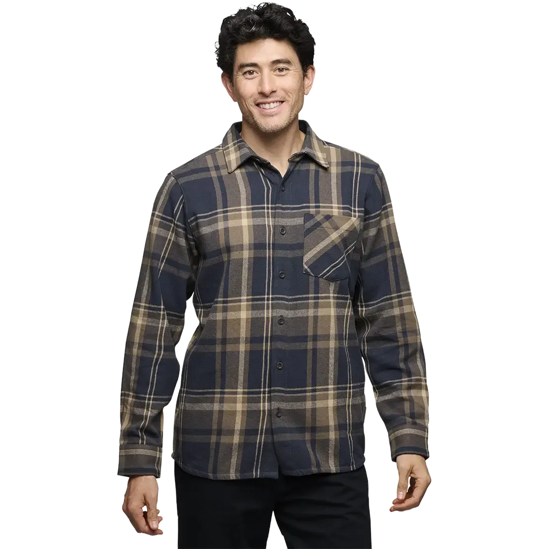 Project Flannel Shirt Men Skjorta