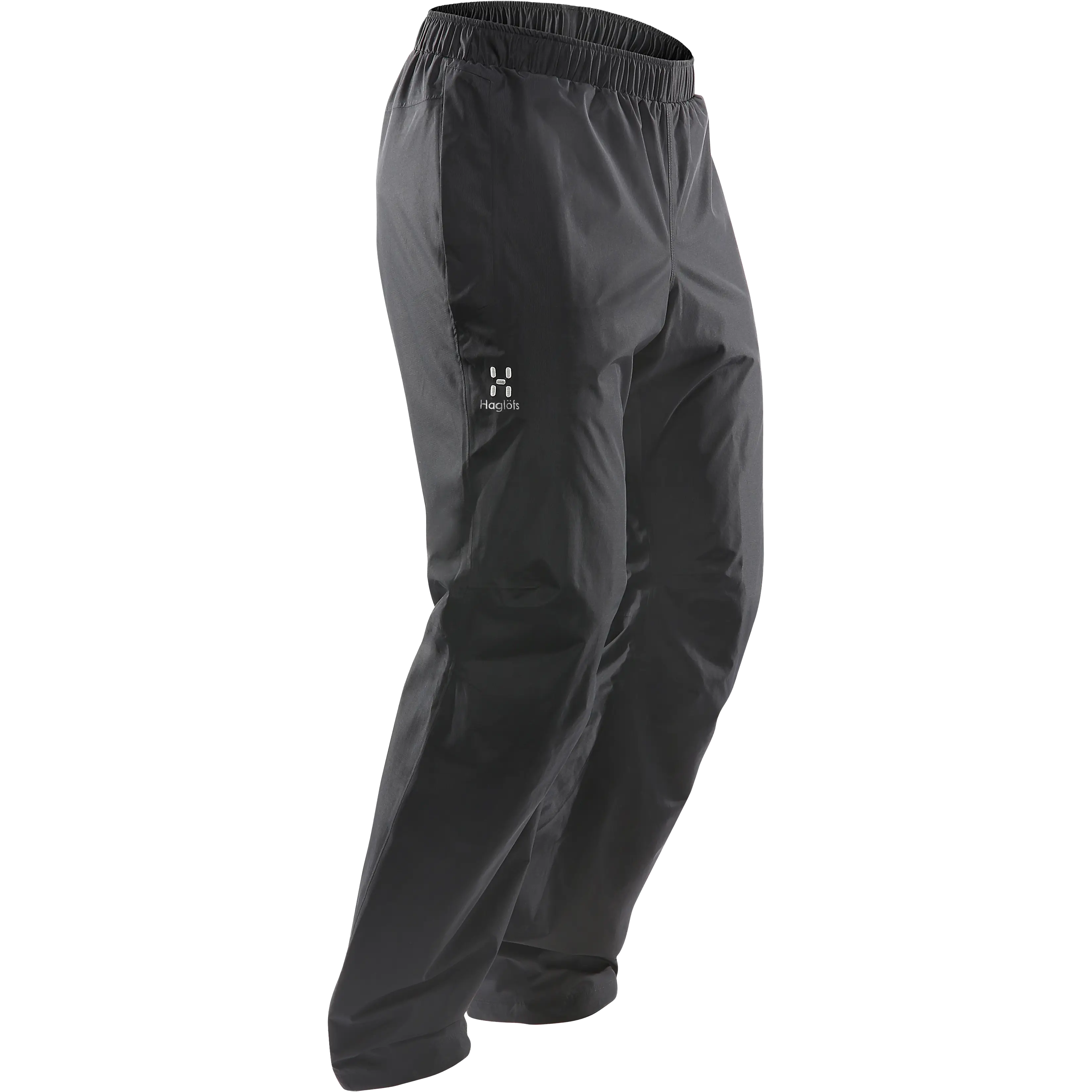 Haglöfs Mila Rain II Pant Men - True Black - M - Regnbukser