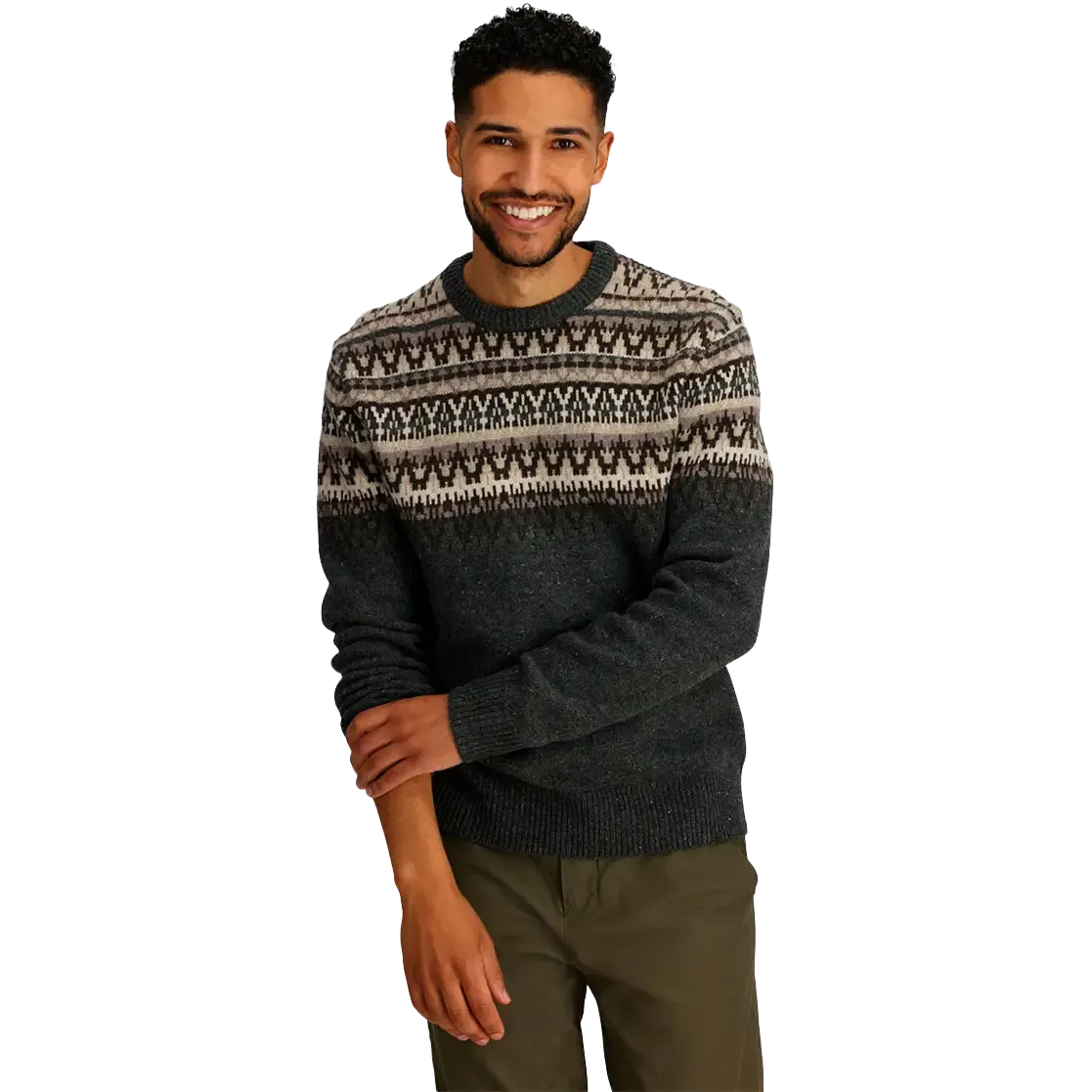 Arch Rock Crew L/S Men uldtrøje