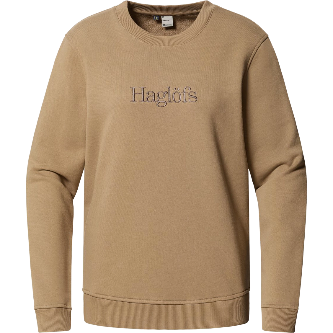 Haglöfs Crewneck Women sweatshirt - Oak Brown - XL - Sweatshirts