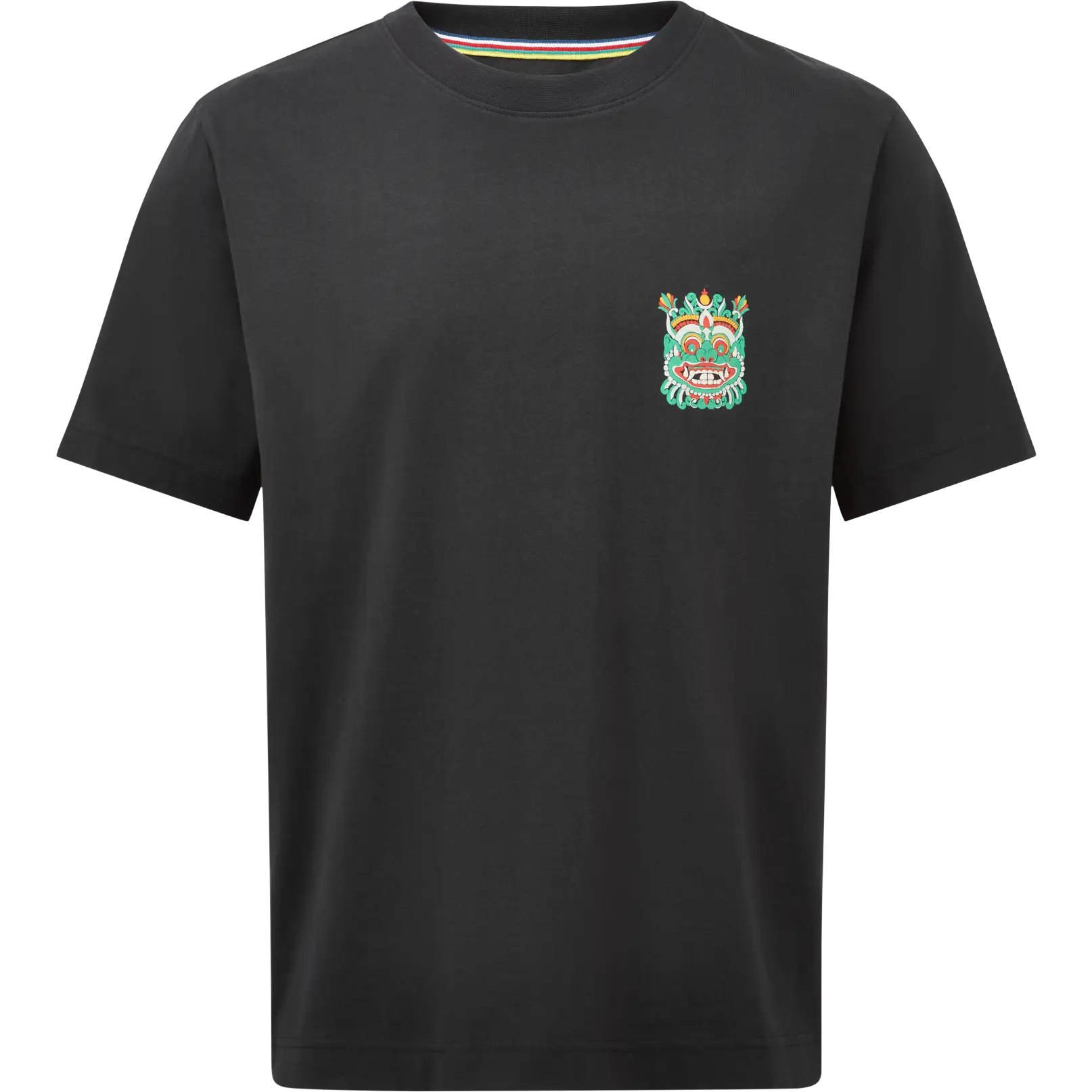 Sherpa Tarcho Mask Tee Unisex T-shirt - Black - S - Kortærmet T-shirts