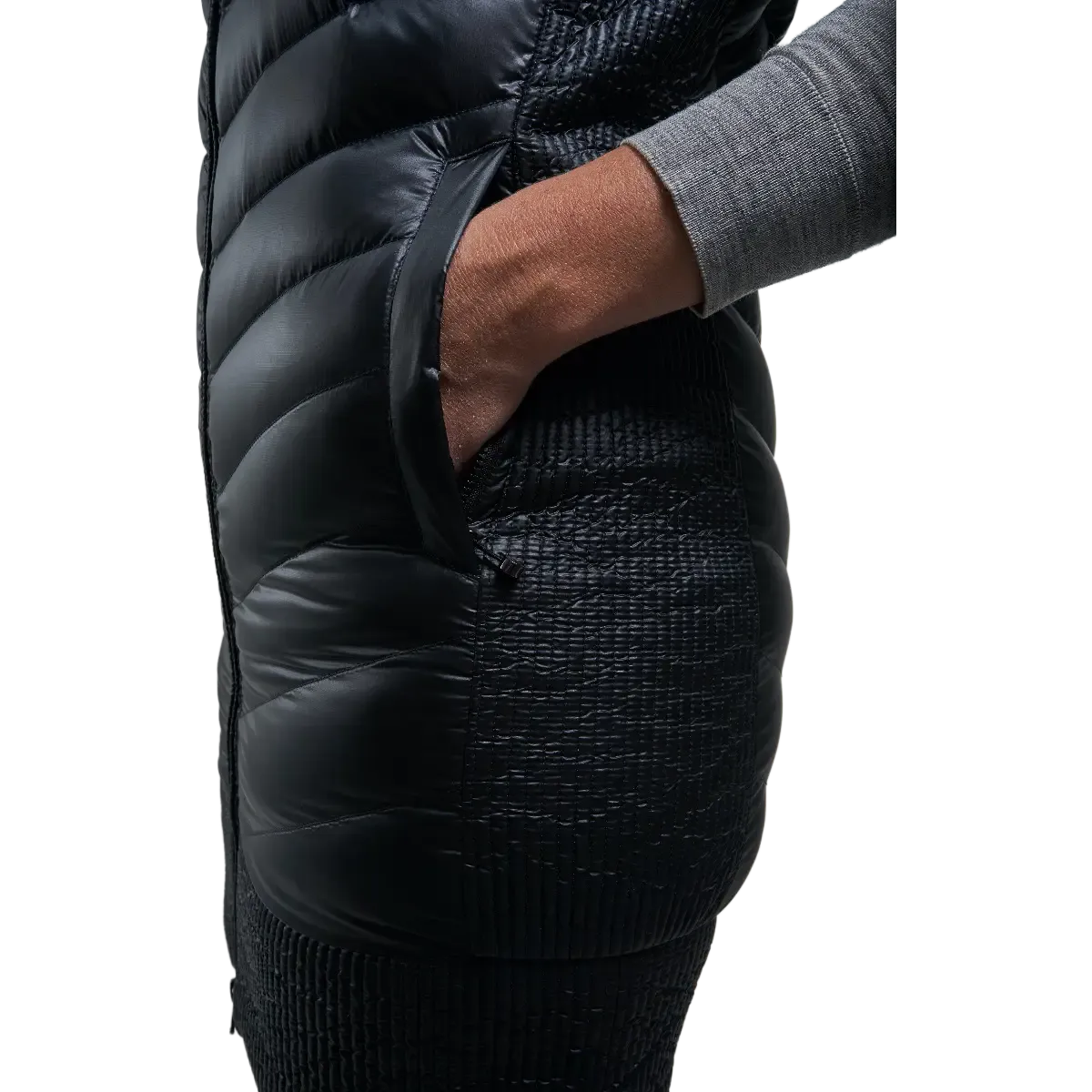 Tuya Long Down Vest Women dunvest