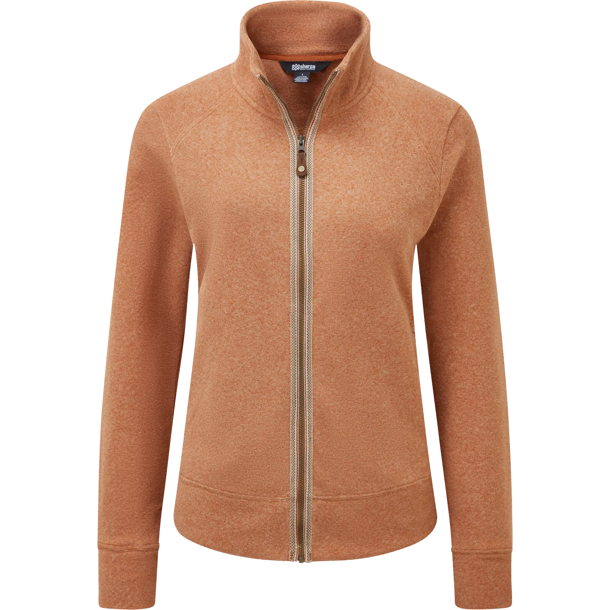 Sherpa Rolpa Eco Jacket Women fleece - Mocha - M - Fleecetrøjer