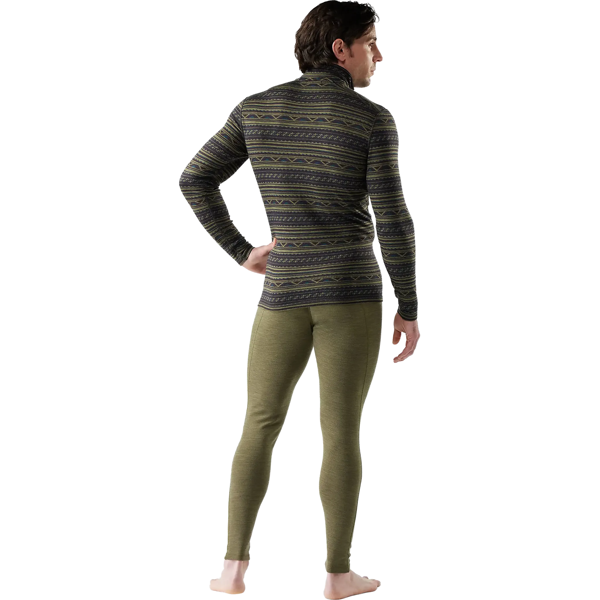 Thermal Merino Base Layer 1/4 Zip Men ullundertröja