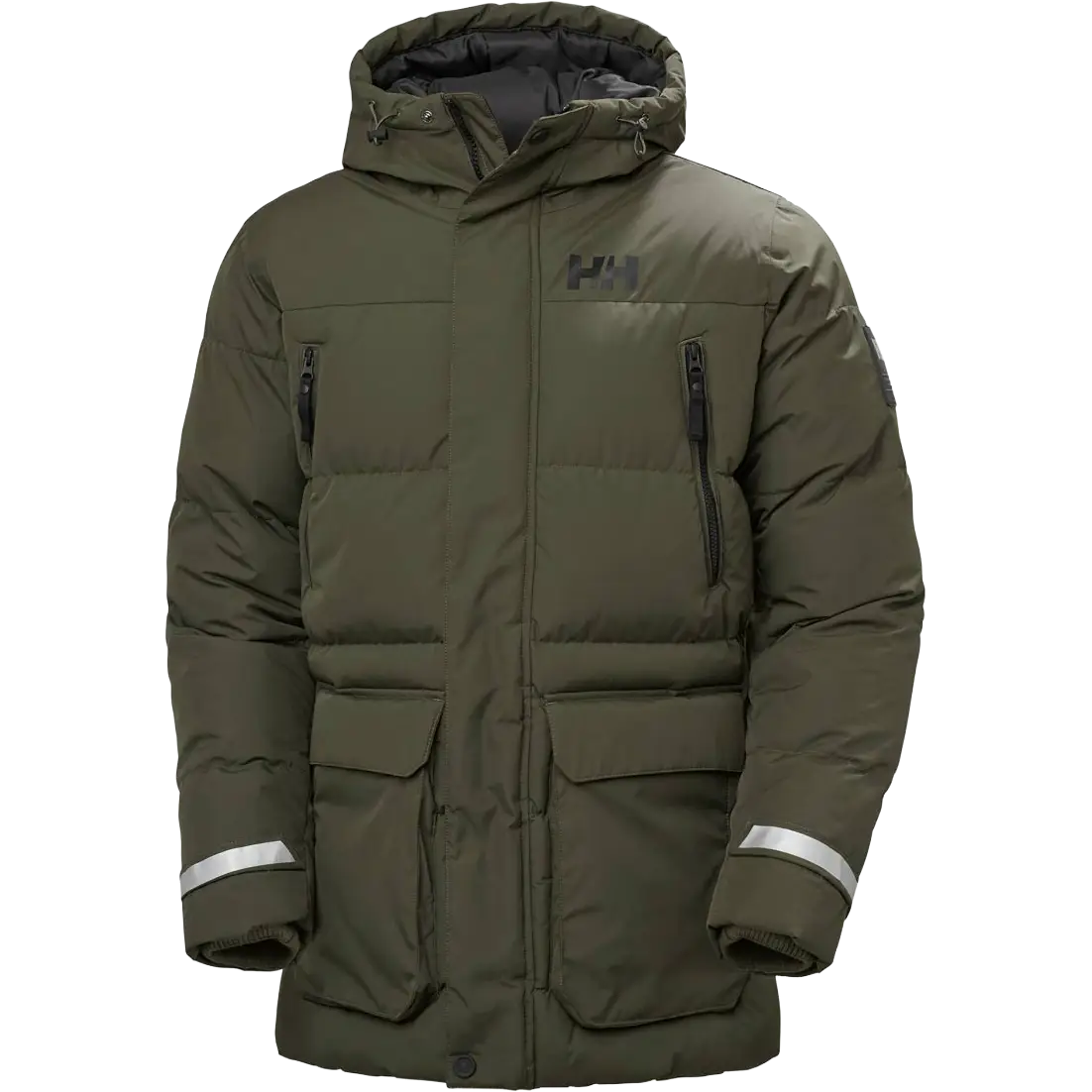 Helly Hansen Reine Puffy Jacket Men herrejakke - Utility Green - S - Vinterjakker