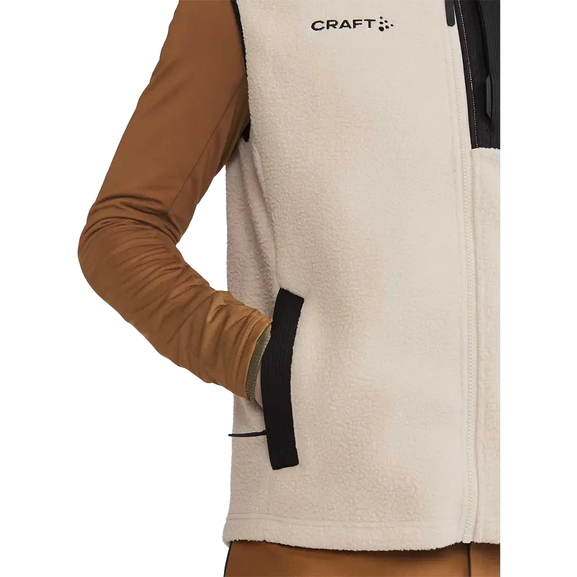 ADV Explore Pile Fleece Vest m/logo Men fleecevest