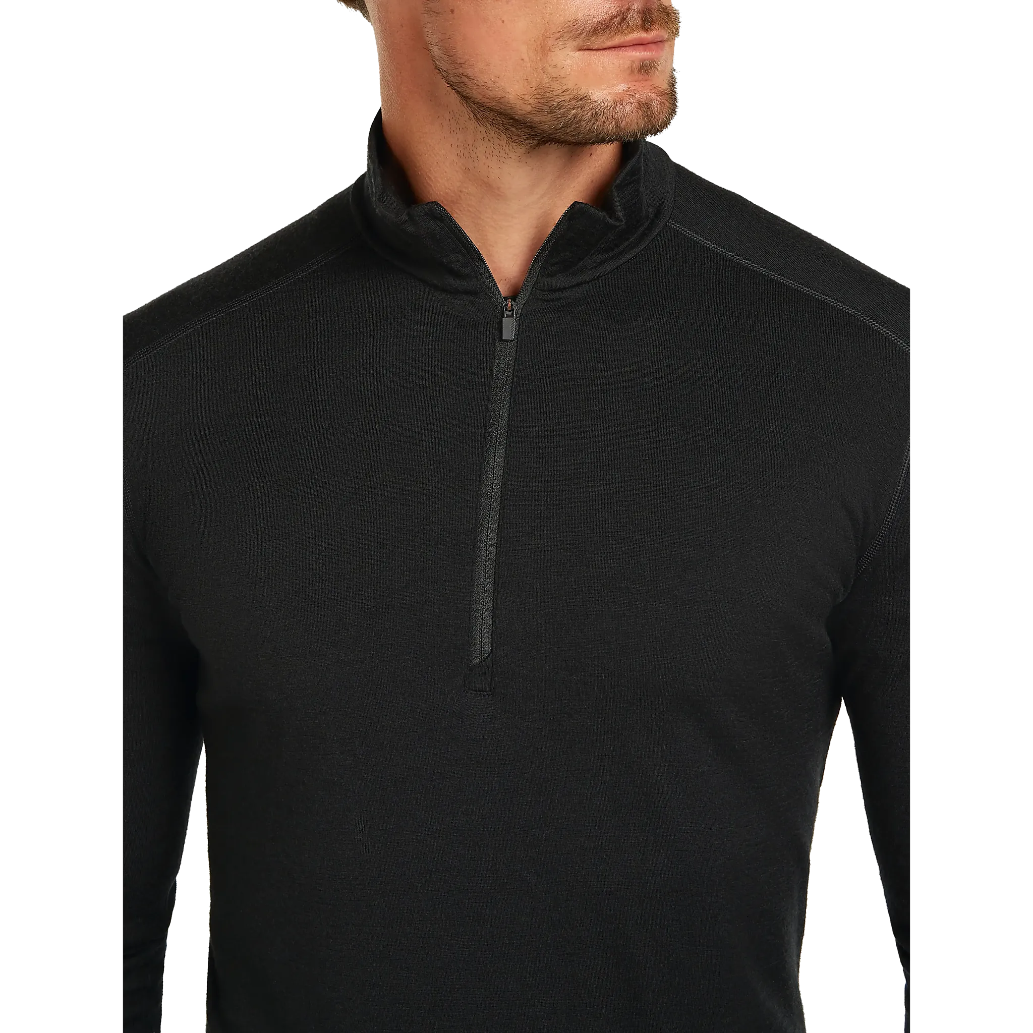 Oasis LS Half Zip 200 Men uldundertrøje
