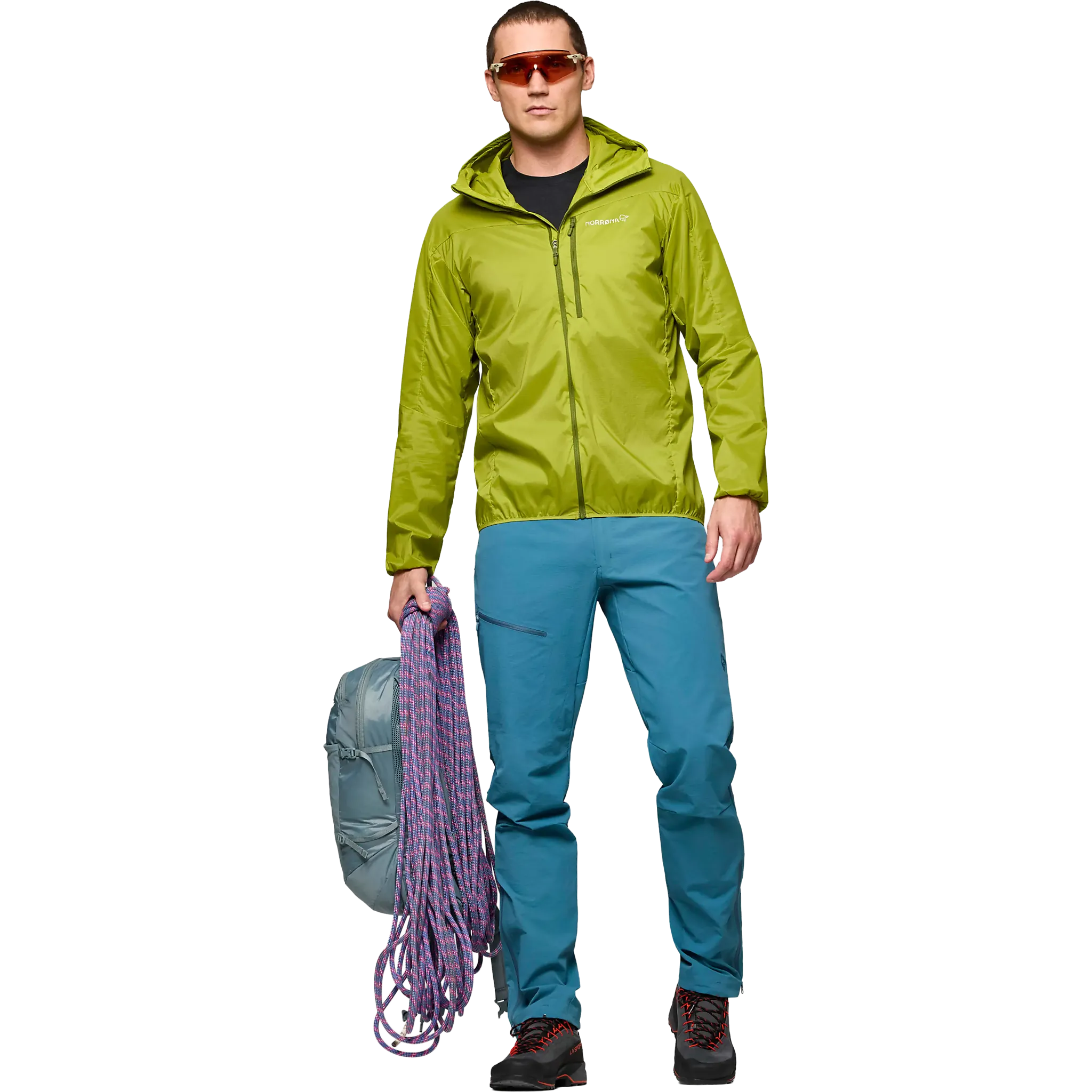 Falketind Aero60 Zip Hood Men herrejakke