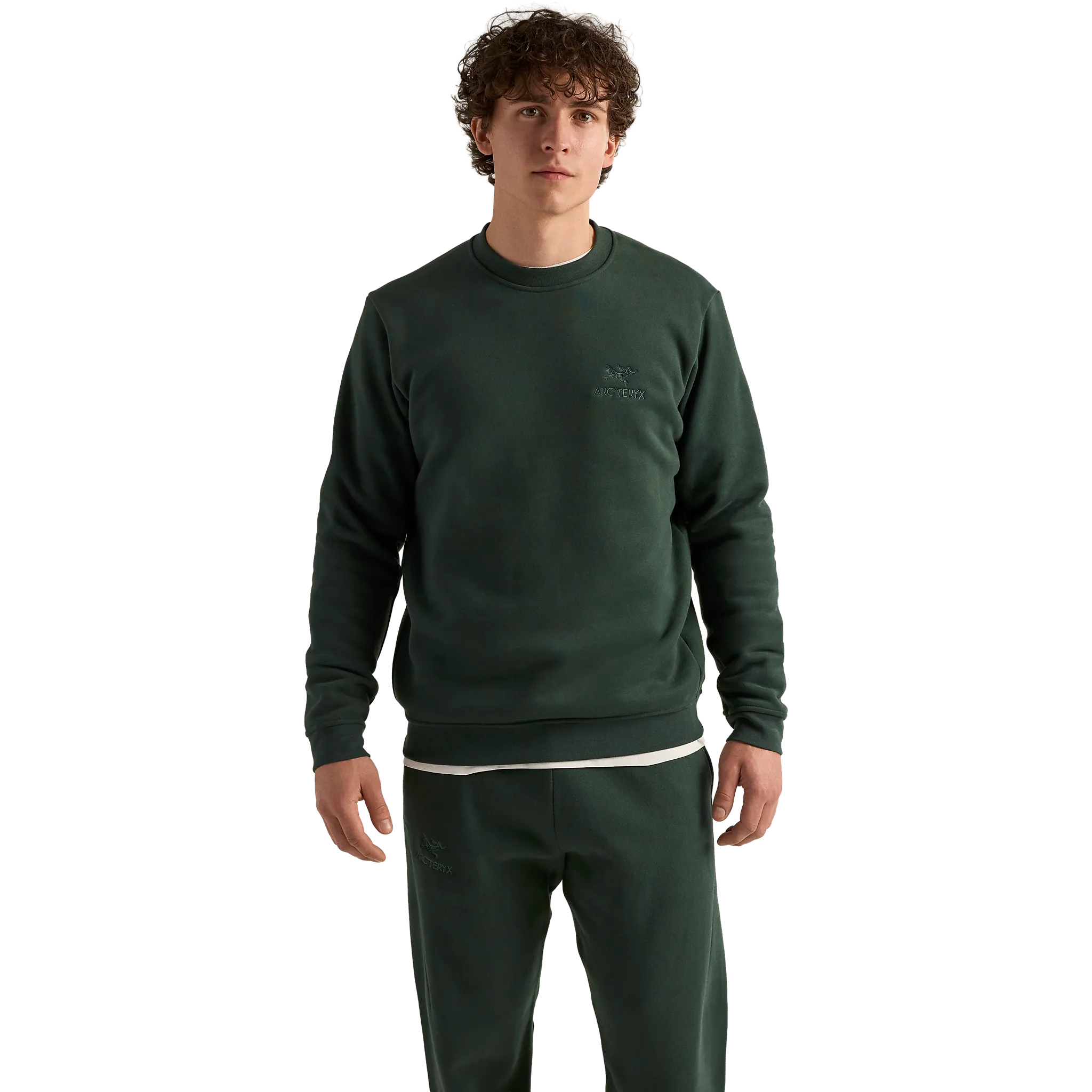 Emblem Fleece Crew Men