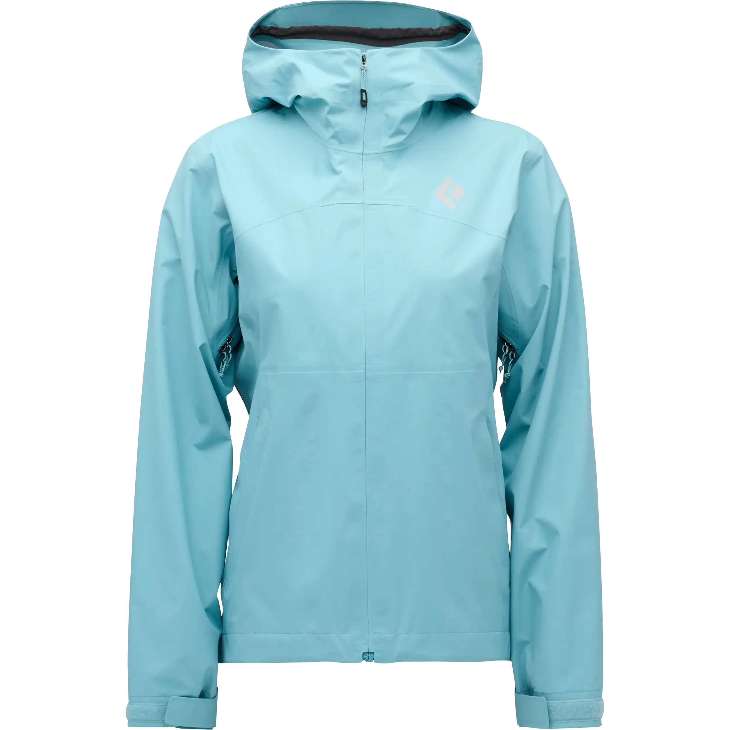Black Diamond Strataline Stretch Shell Women - Glacier - M - Regnjakker