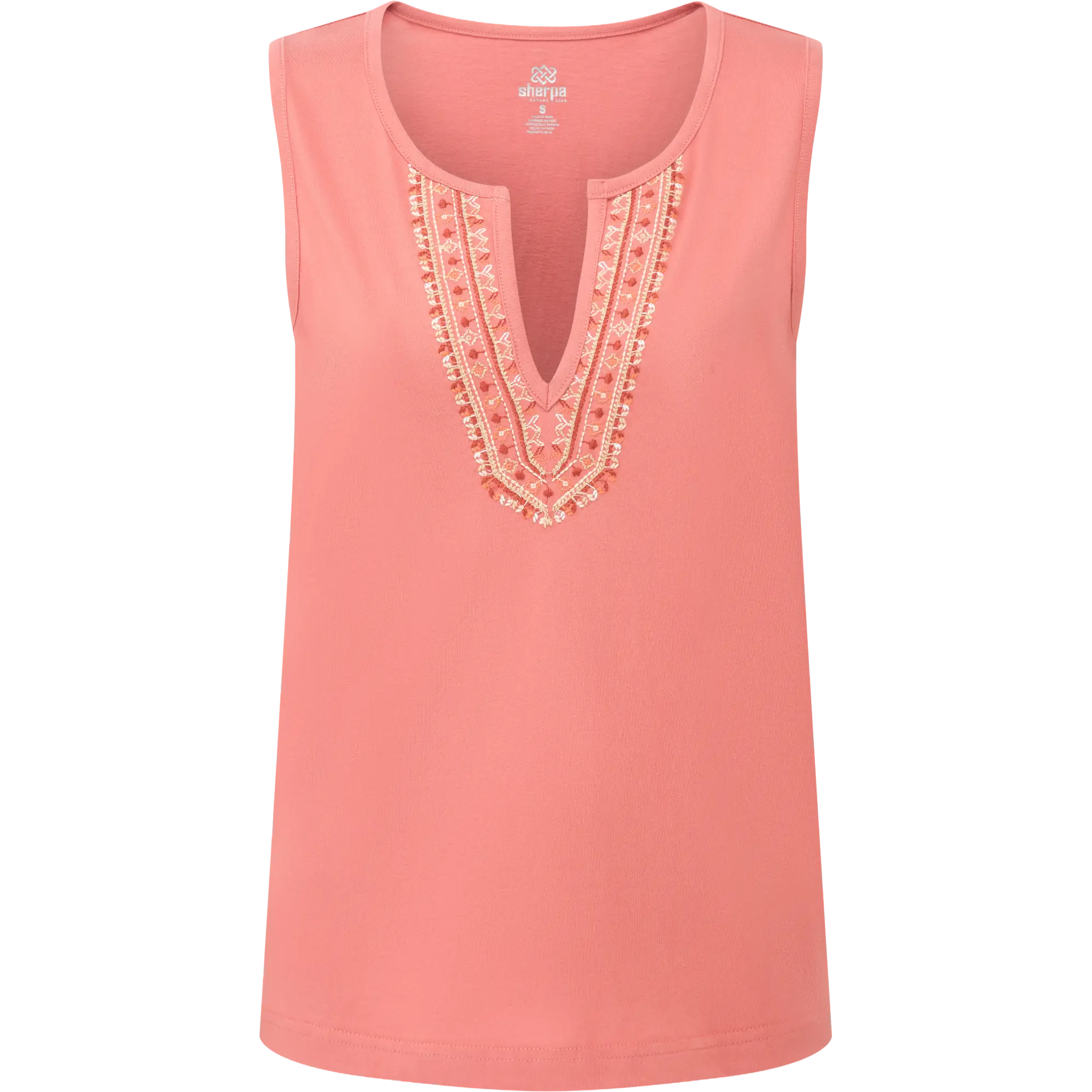 Sherpa Kalindi Tank Women - Rose Gold - XXL - Toppe