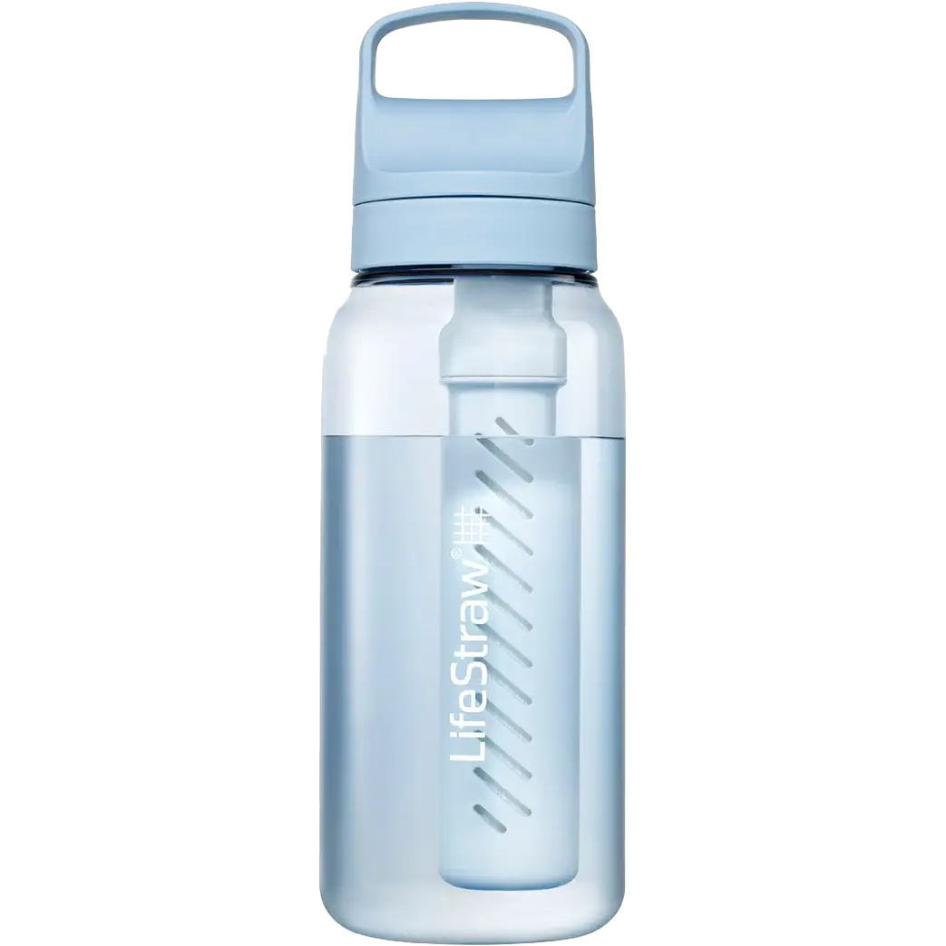 LifeStraw Go 2.0 Water Filter Bottle 1 liter - Icelandic Blue - One size - Vandflaske