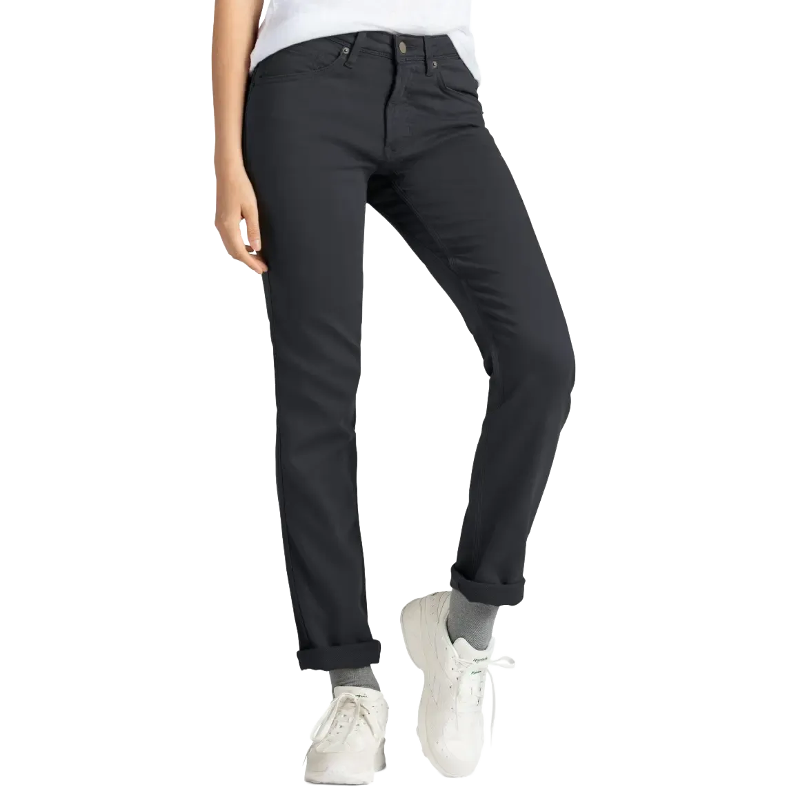 No Sweat Pant Women Slim Straight 32'' damebukser