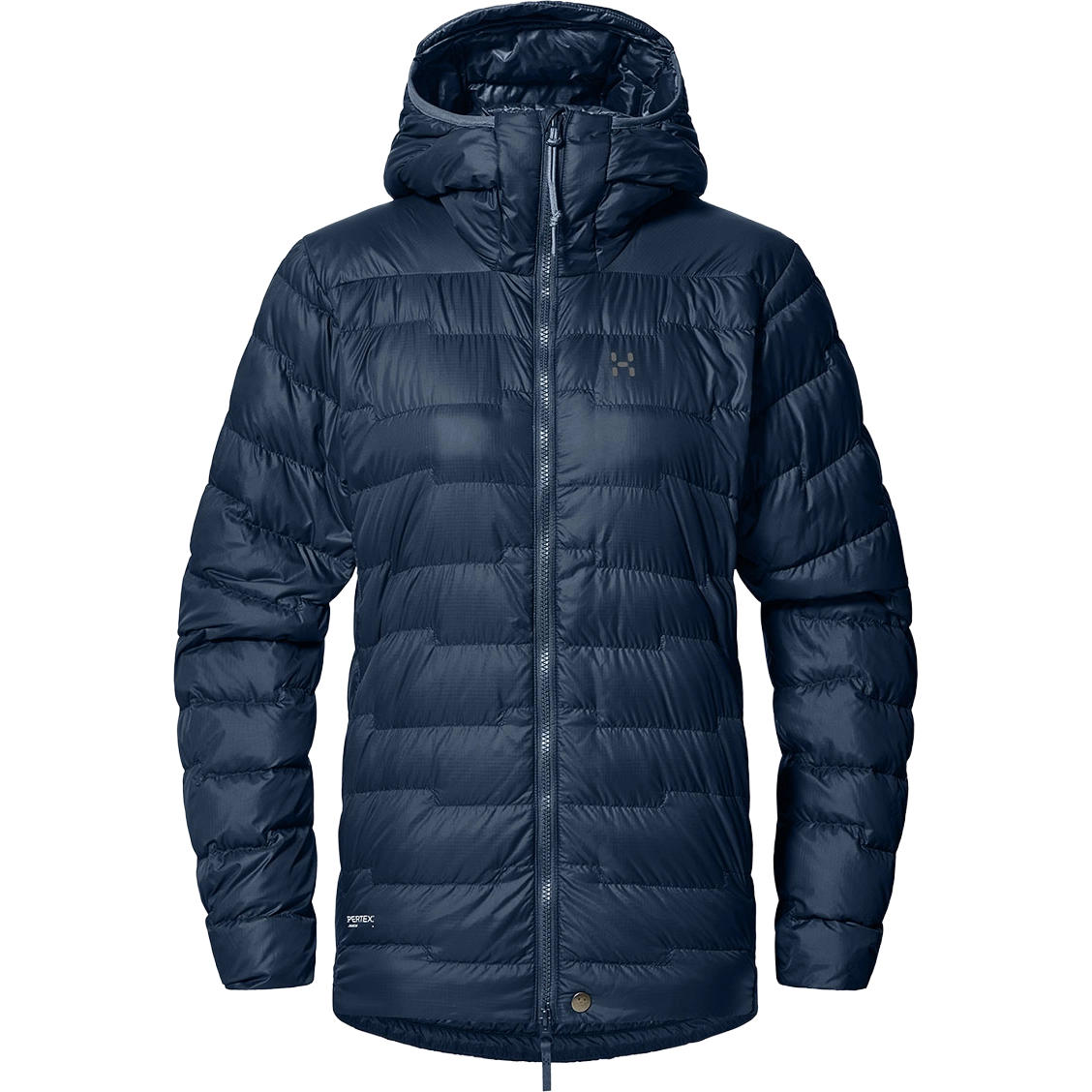 Haglöfs ROC Flash Down Hood Women dunjakke - Tarn Blue - L - Vinterjakker