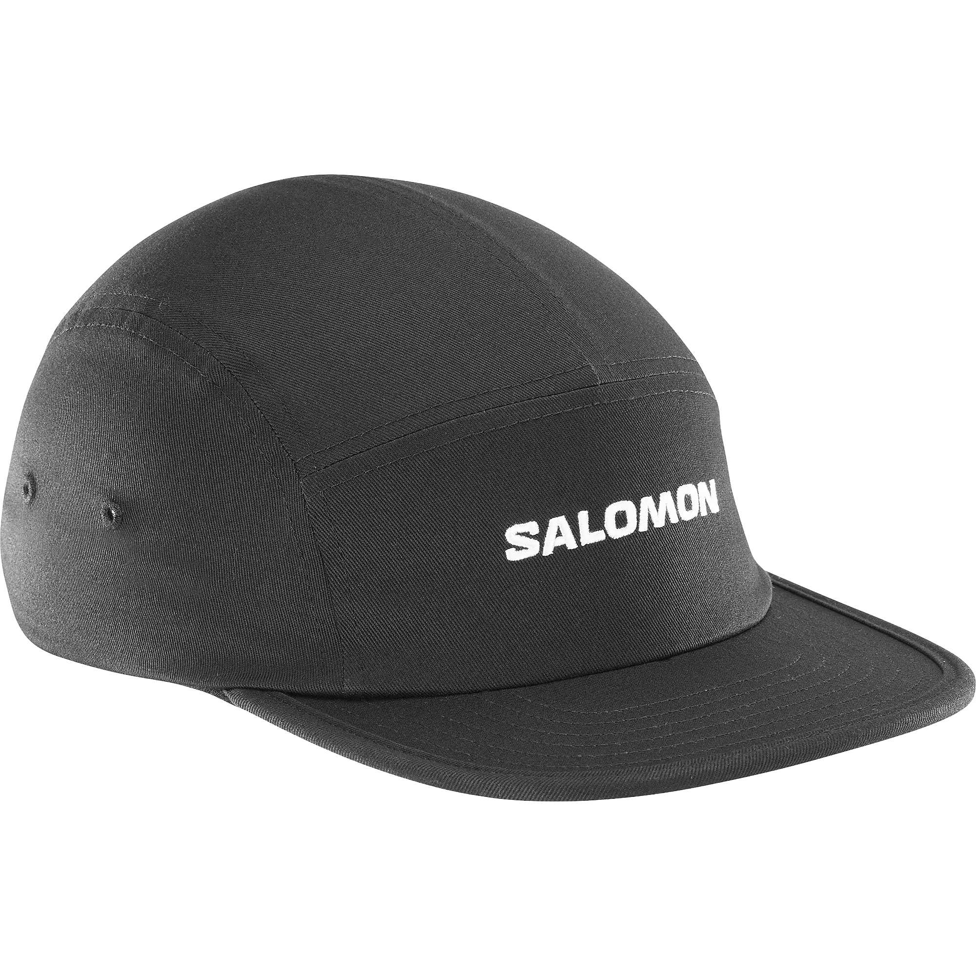 Salomon Logo 5 Panel - Deep Black - L/XL