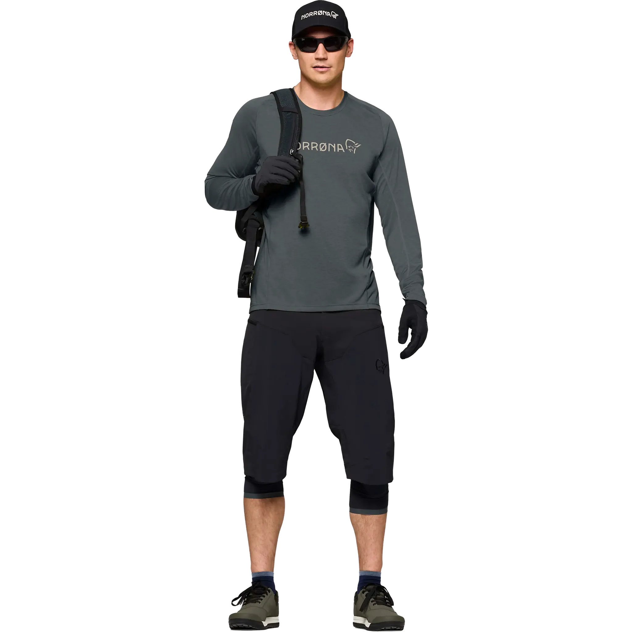 Fjørå Equaliser Lightweight Long Sleeve Men herre-T-shirt