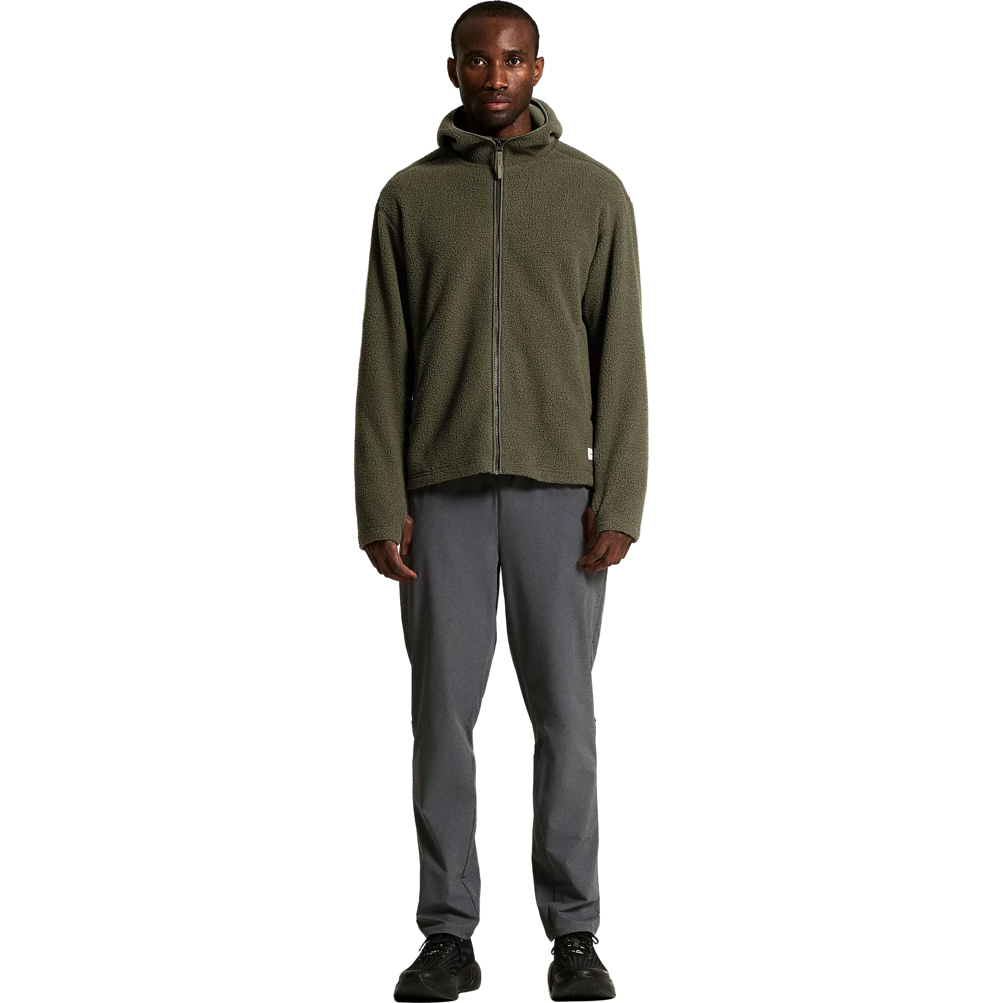 Join Pile Fleece FZ Hood Men