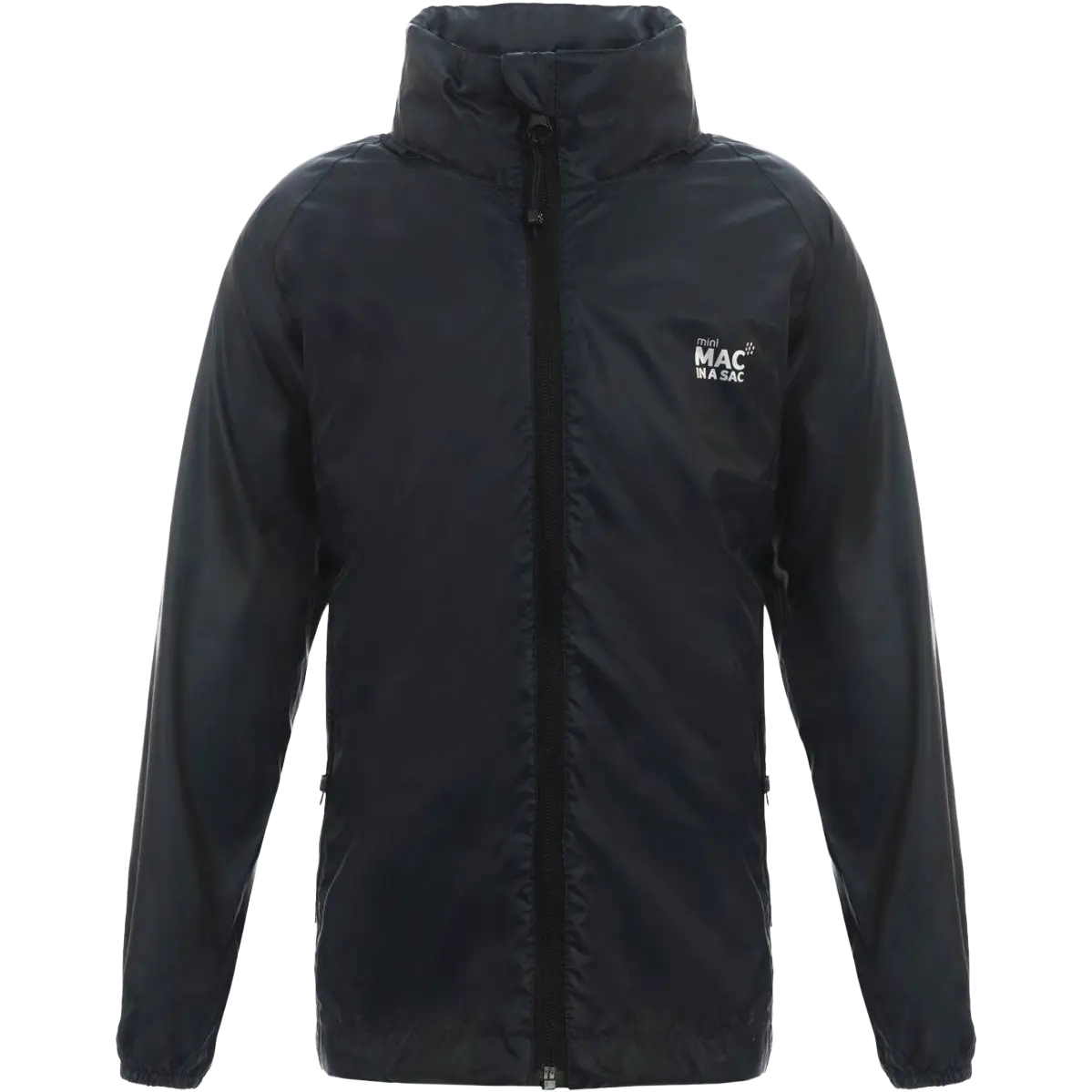 Mac in a Sac Origin Kids Jacket børneregnjakke - Jet Black - 2/4 år - Regnjakker til børn