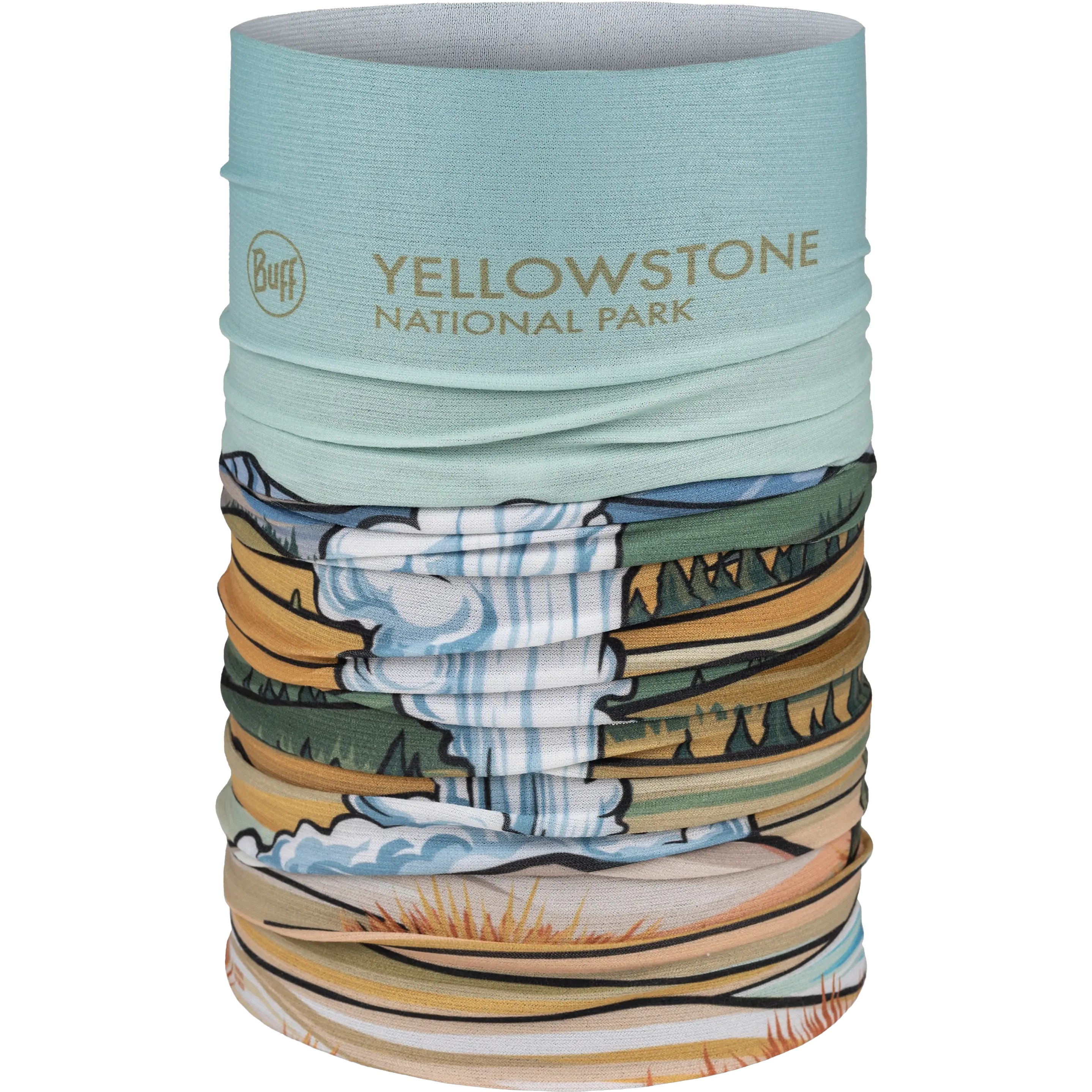 Coolnet UV+ Buff halsedisse - Yellowstone Multi - One size