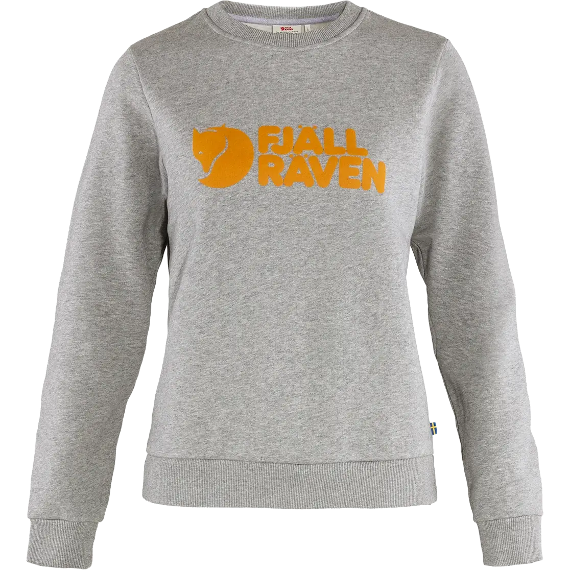 Fjällräven Logo Sweater Women sweatshirt - Grey/Melange - XS - Sweatshirts