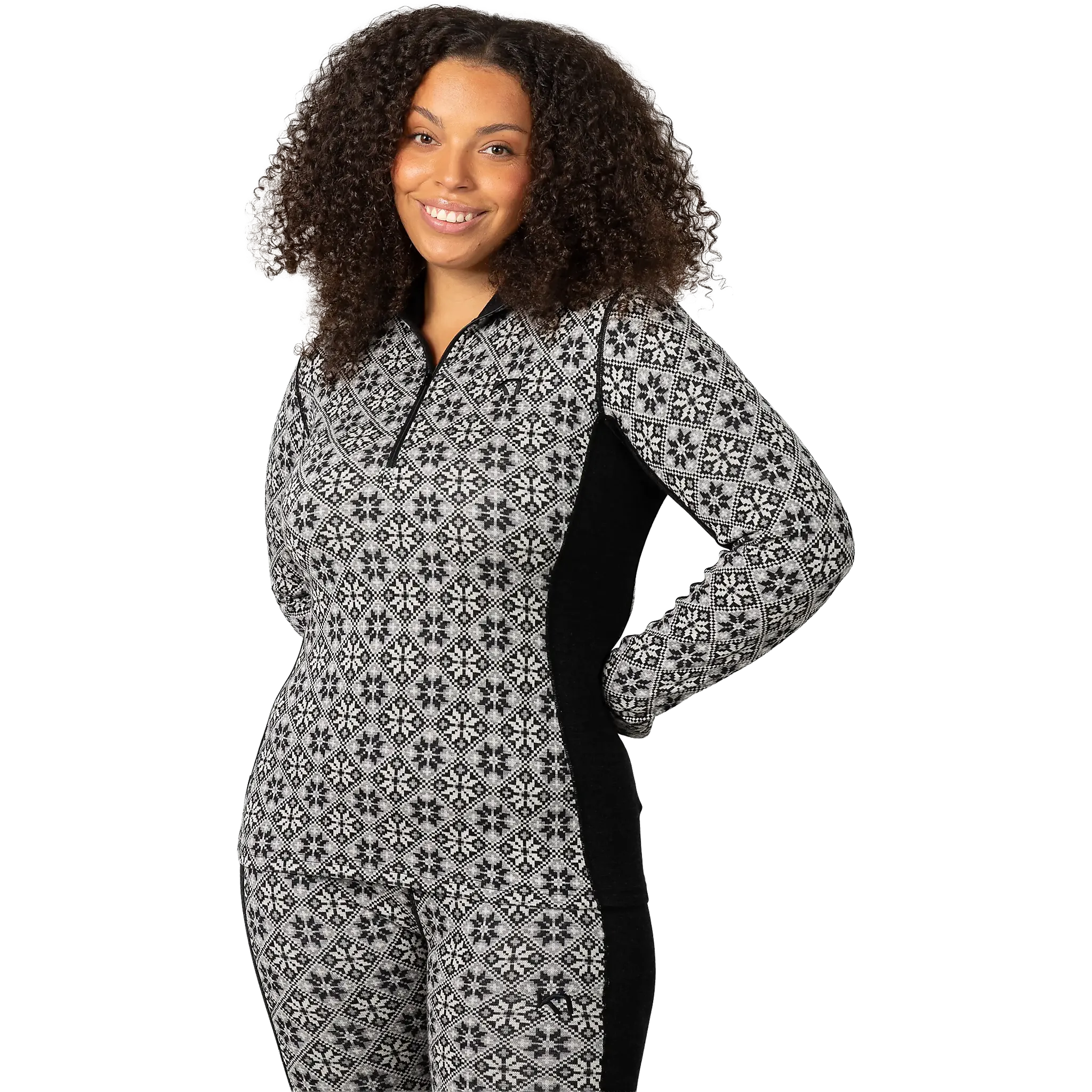 Rose H/Z Women merino ullundertröja