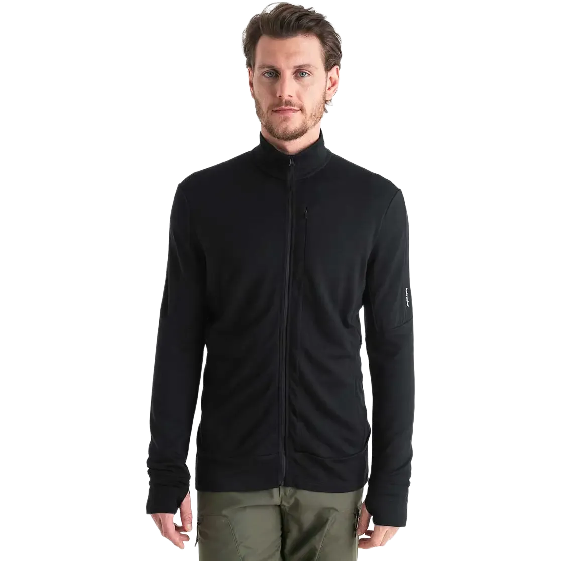 Quantum IV LS Zip Men uldtrøje