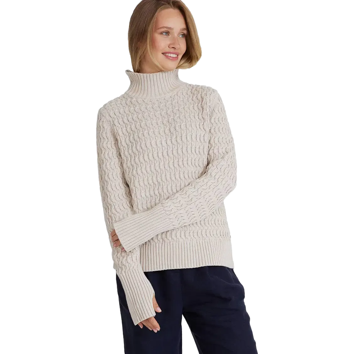 Leah Turtle Women damesweater