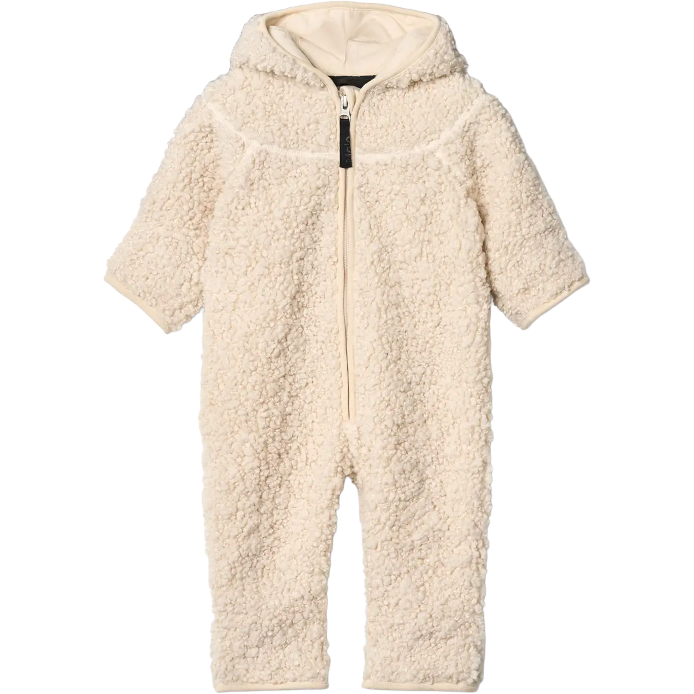 Molo Umeko Kids Fleece Heldragt - Vanilla - 86 - Fleecetrøjer til børn