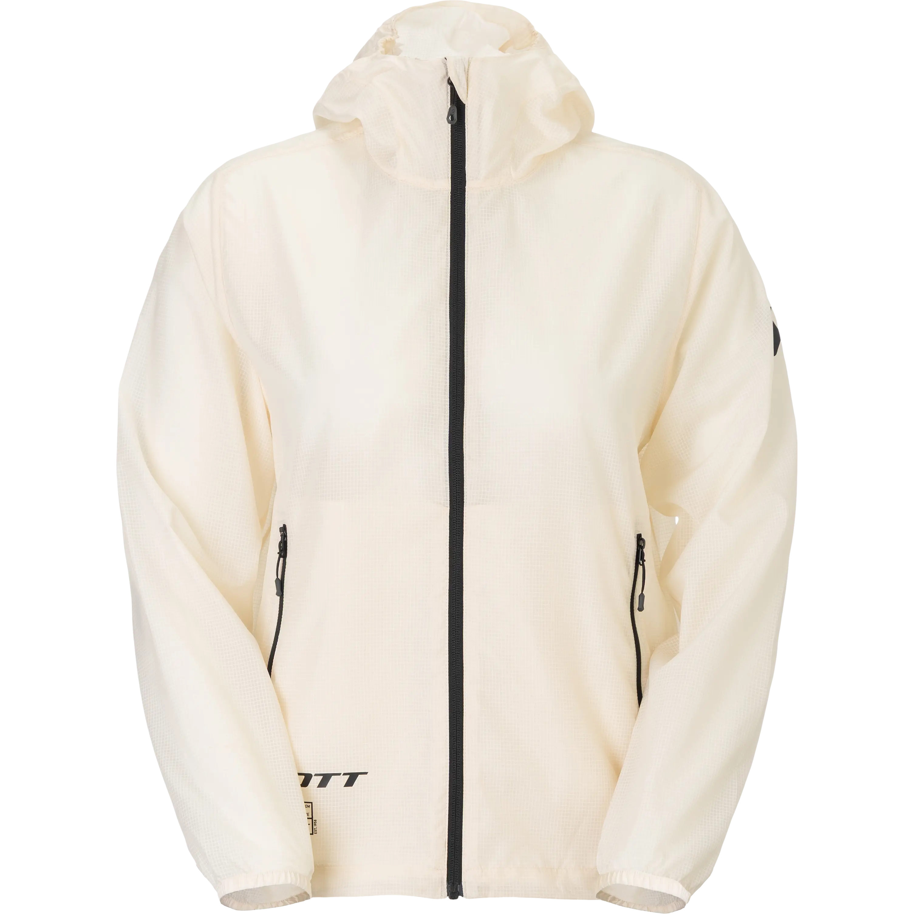 Scott Explorair Escape LT Windbreaker Jacket W - Cotton White - M - Løbejakker