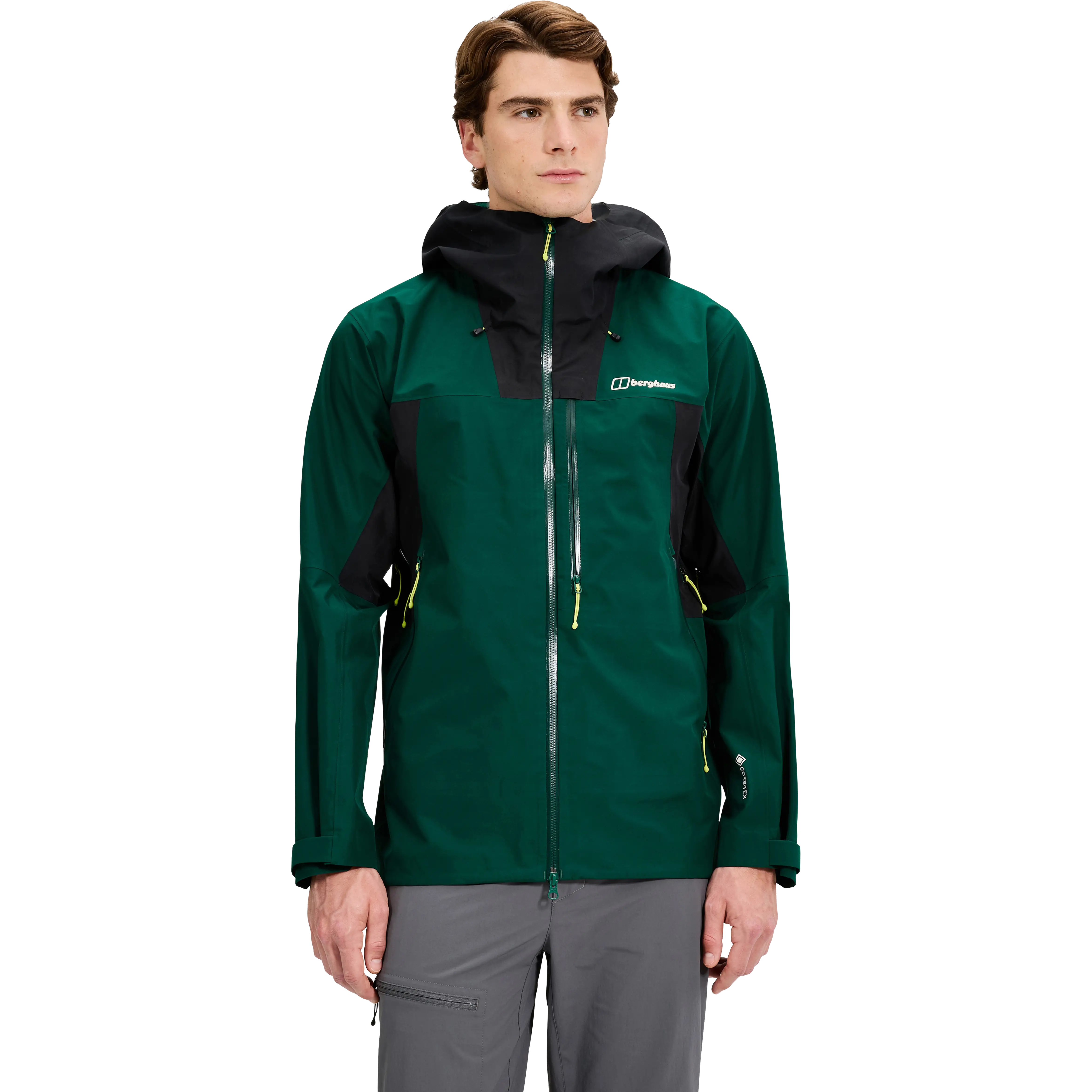 Berghaus Ridge-Seeker GTX Jacket Men - Off Peak/Jet Black - M - Regnjakker
