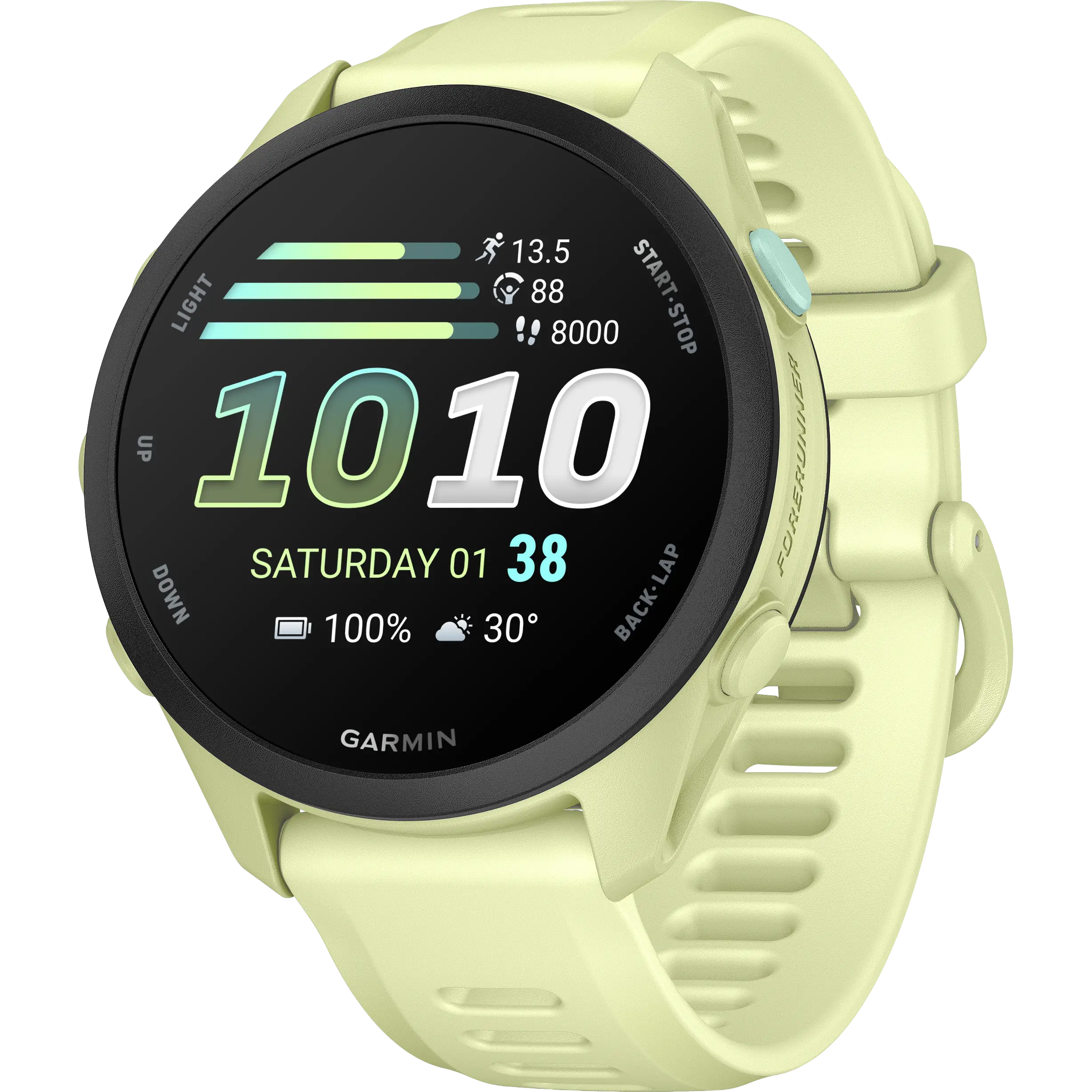 Garmin Forerunner 70, GPS - Citron - One size - Løbeur