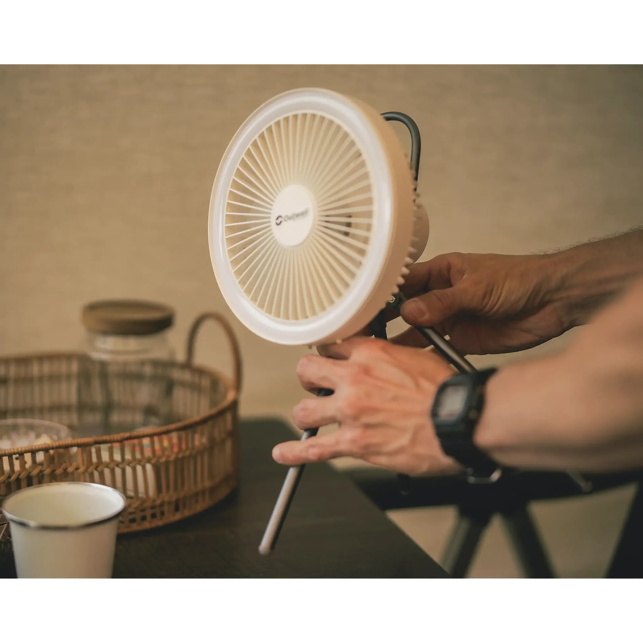 Eryon Rechargeable Fan lampe/ventilator