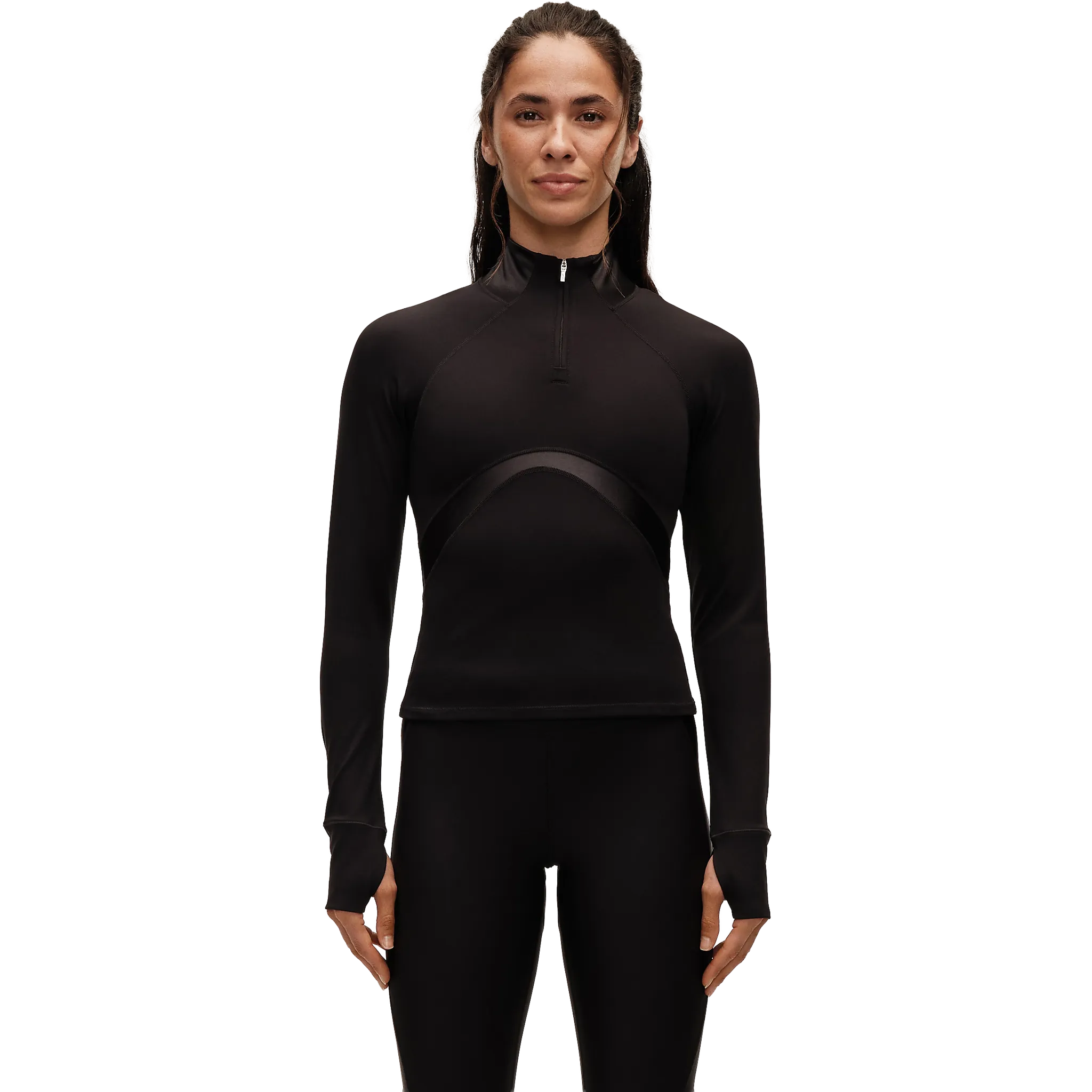 Shiny Matte Long Sleeve Woman