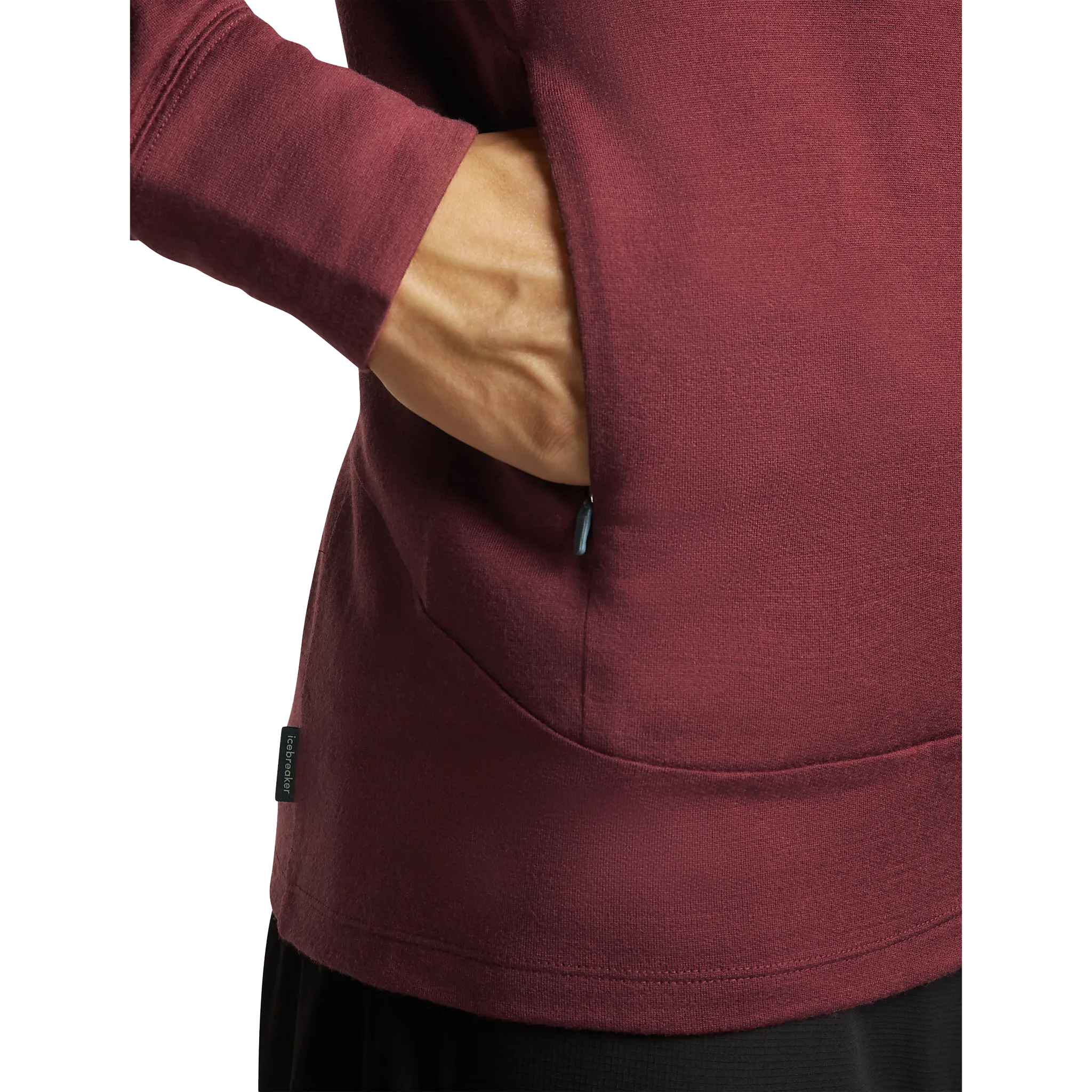 Quantum IV LS Zip Hood Men ulltröja