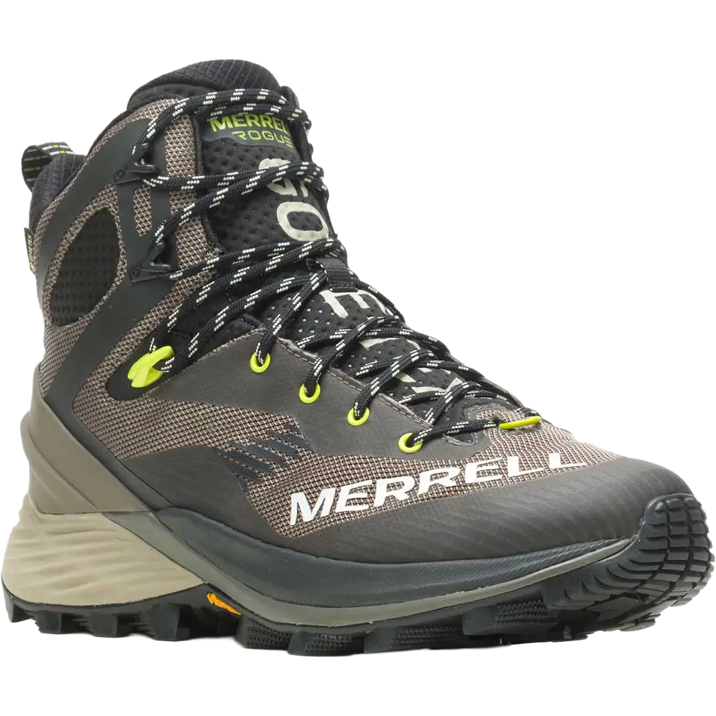 Merrell Rogue Hiker Mid GTX Men herrestøvle - Boulder - 47 - Vandrestøvler