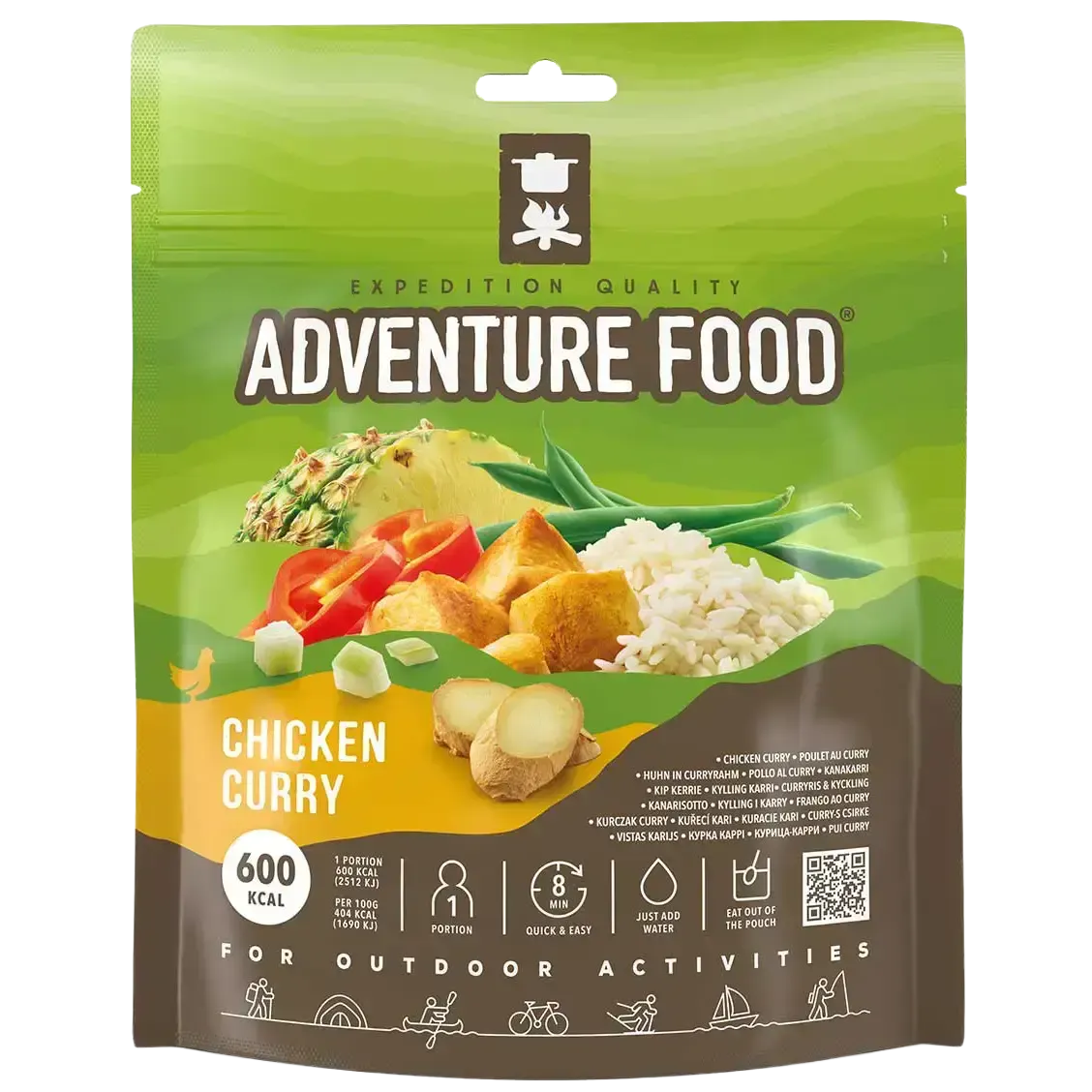 Chicken Curry måltid