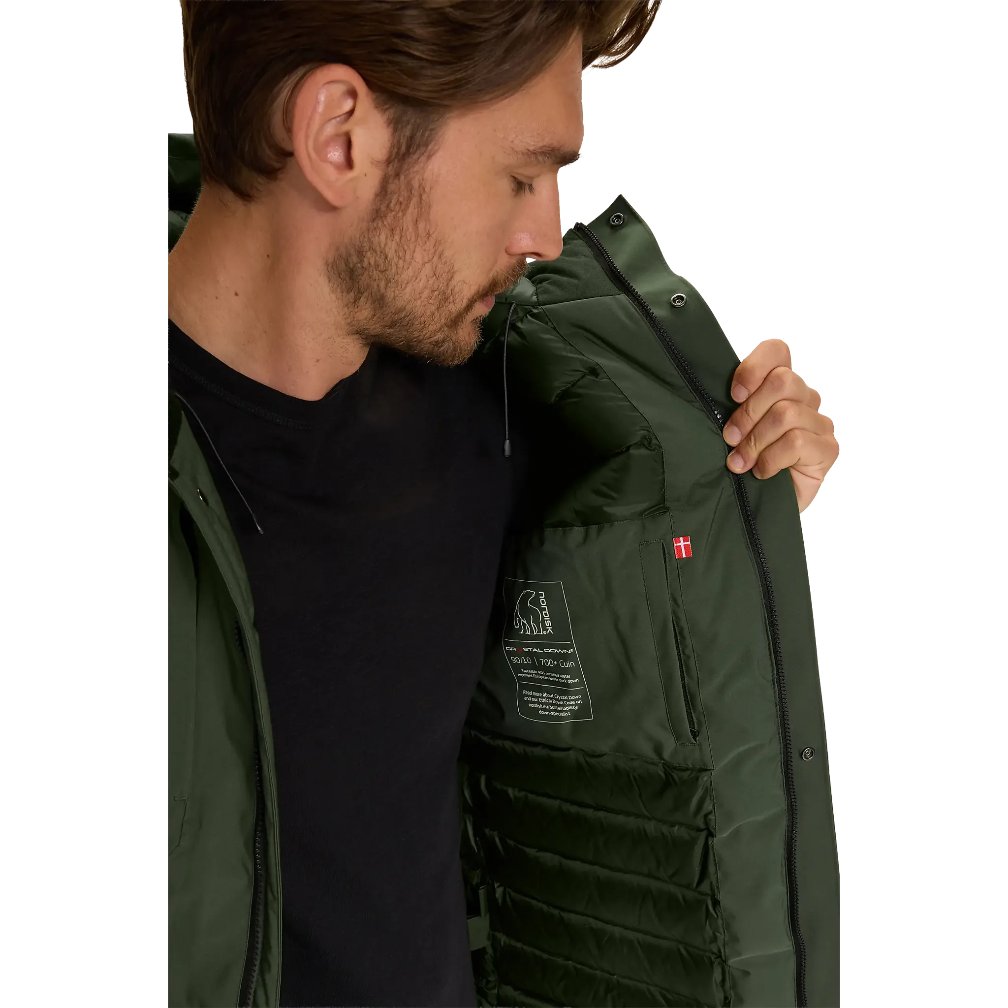 Jarvi Down Parka Men dunjacka