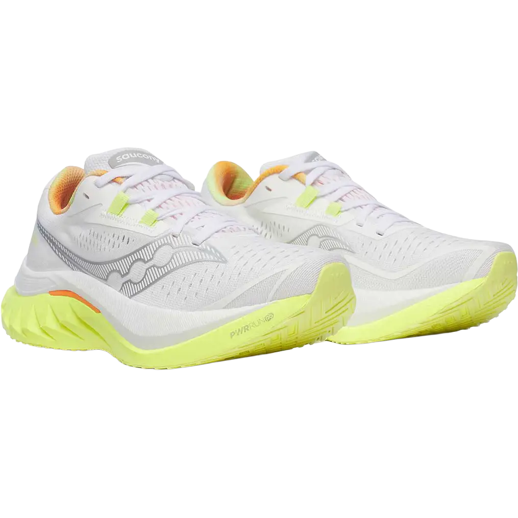 Saucony Endorphin Speed 4 Women - White/Sunny - US9,5/UK7,5/41 - Konkurrence løbesko