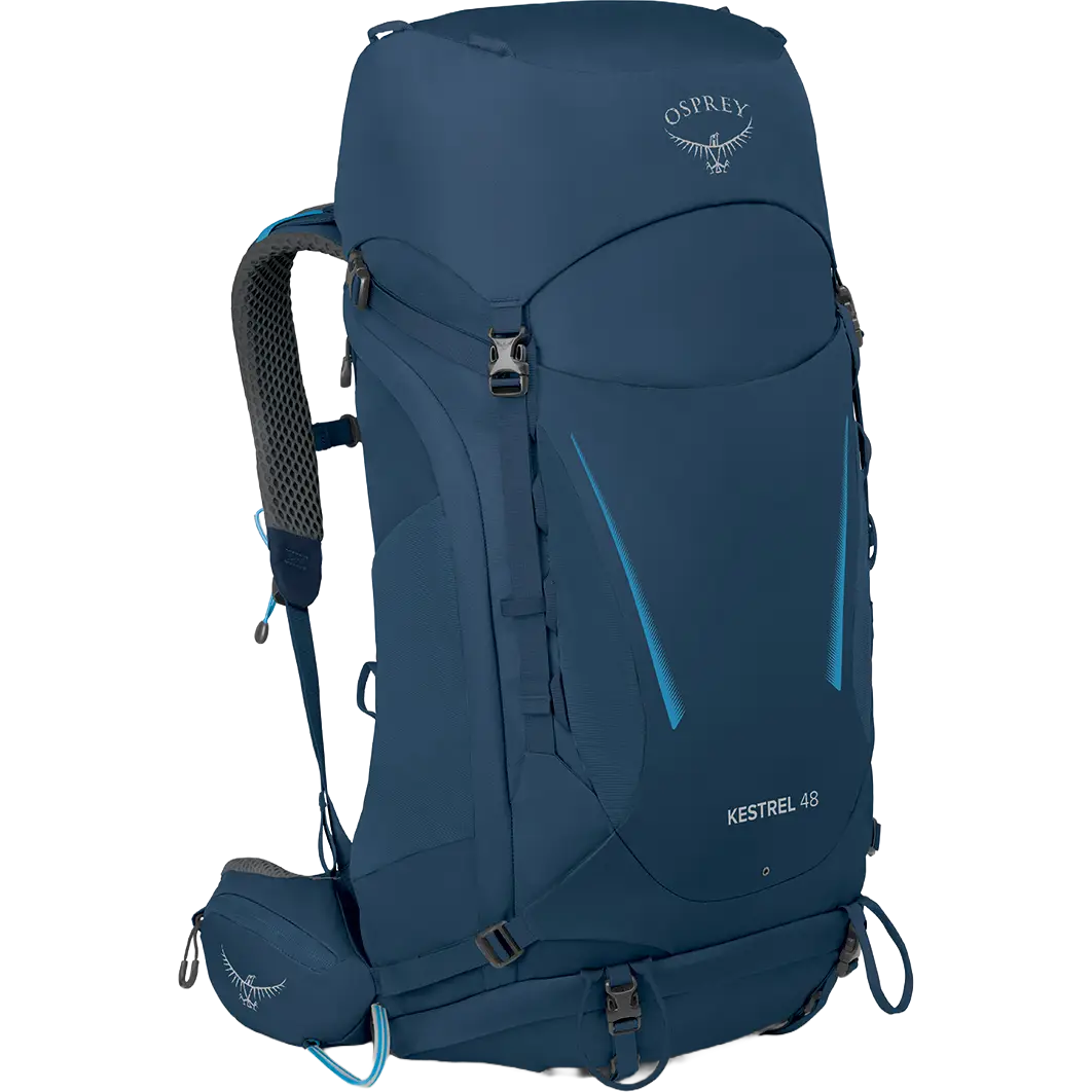 Osprey Kestrel 48 rygsæk - Atlas Blue - L/XL - Små rygsække