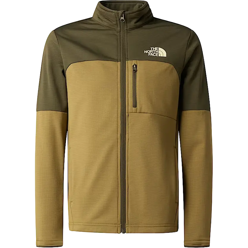 The North Face Hike Midlayer Fz Teen - New Taupe Green - XXL - Softshelljakker til børn