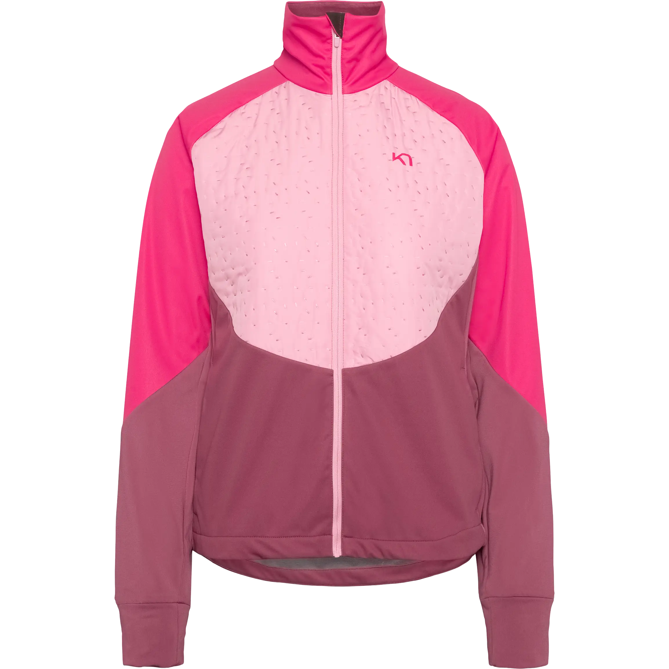Kari Traa Louise Hybrid Jacket Women - Plum - Løbejakker