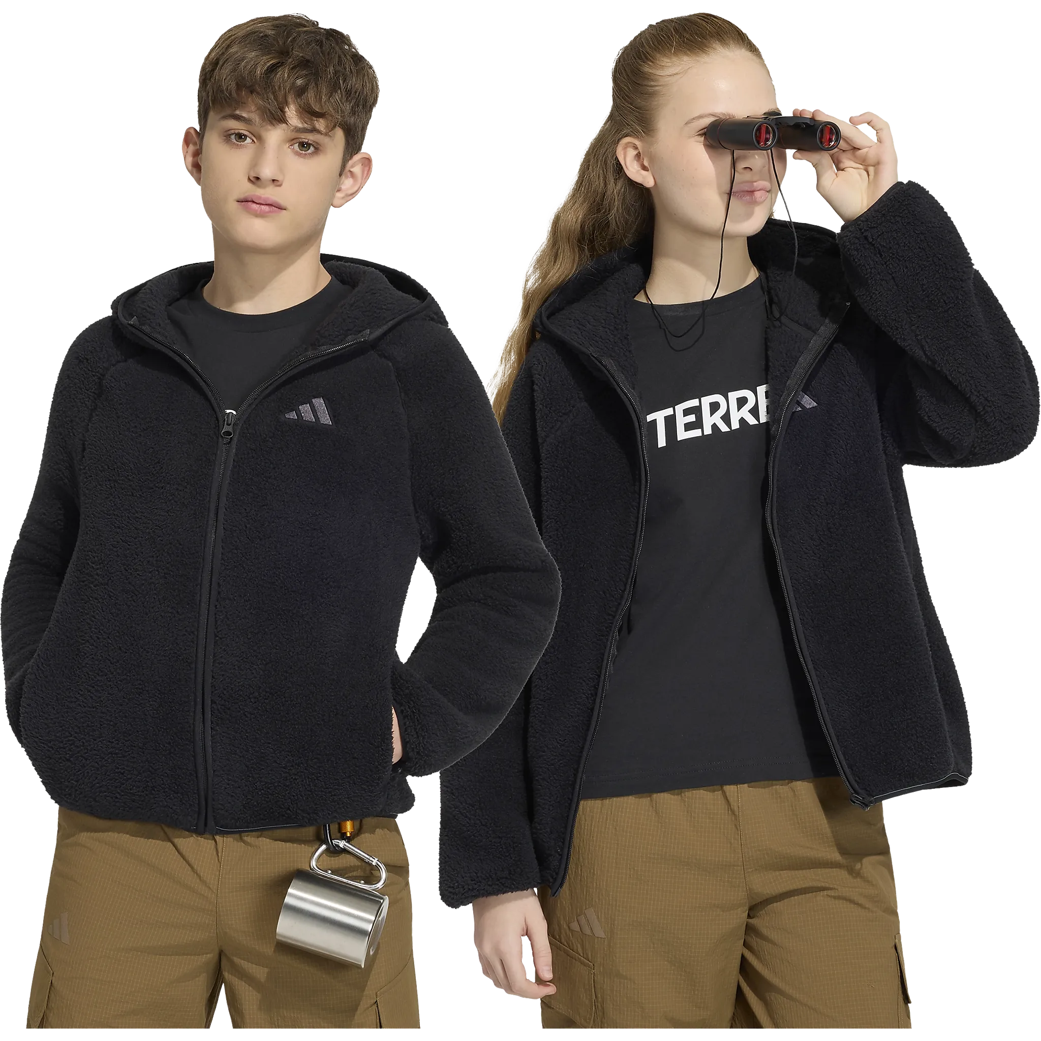 Terrex Xploric Full-zip Hooded Fleece Ja