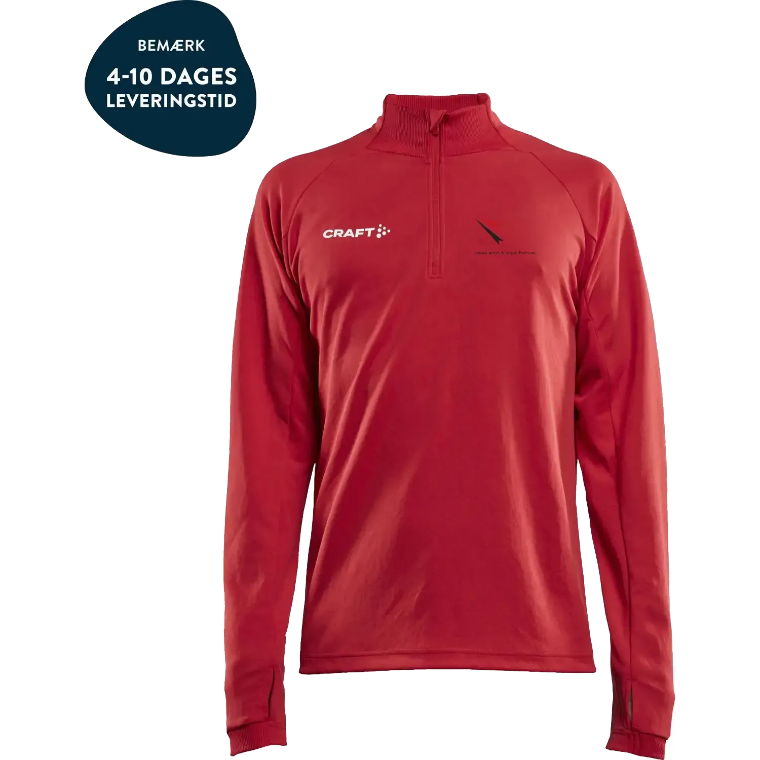 Evolve Halfzip Men m/logo DKF