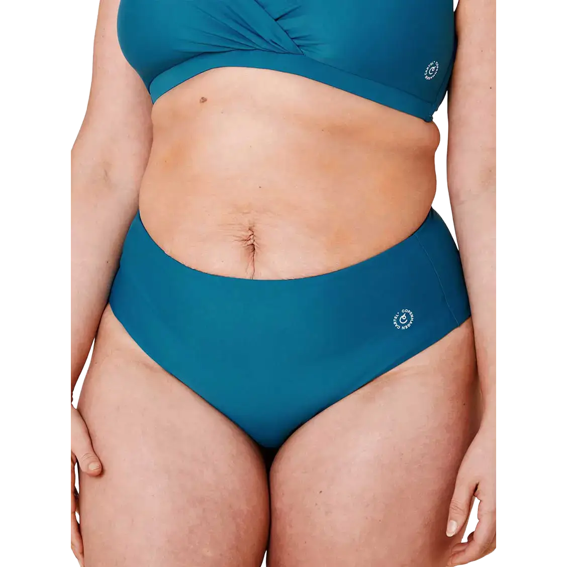 Copenhagen Cartel Ubud Højtaljet Bikini Underdel - Teal