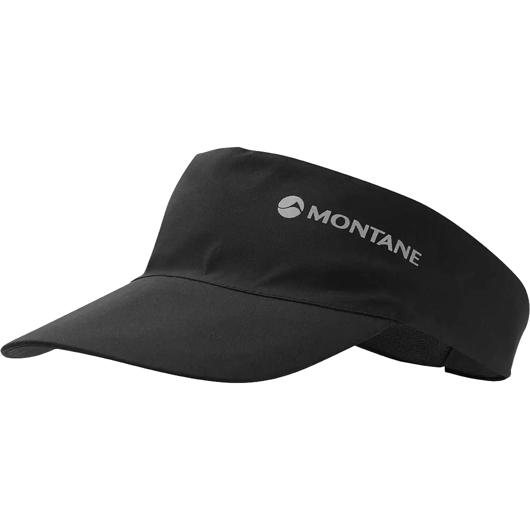 Montane Trail Lite Visor solskærm - Black - One size - Kasket