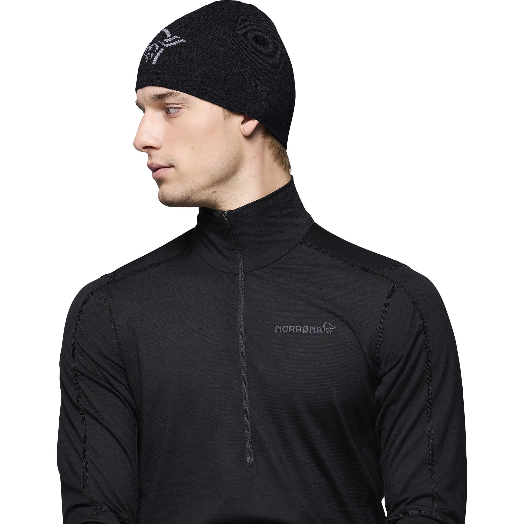 /29 Light Merinoull Logo Beanie
