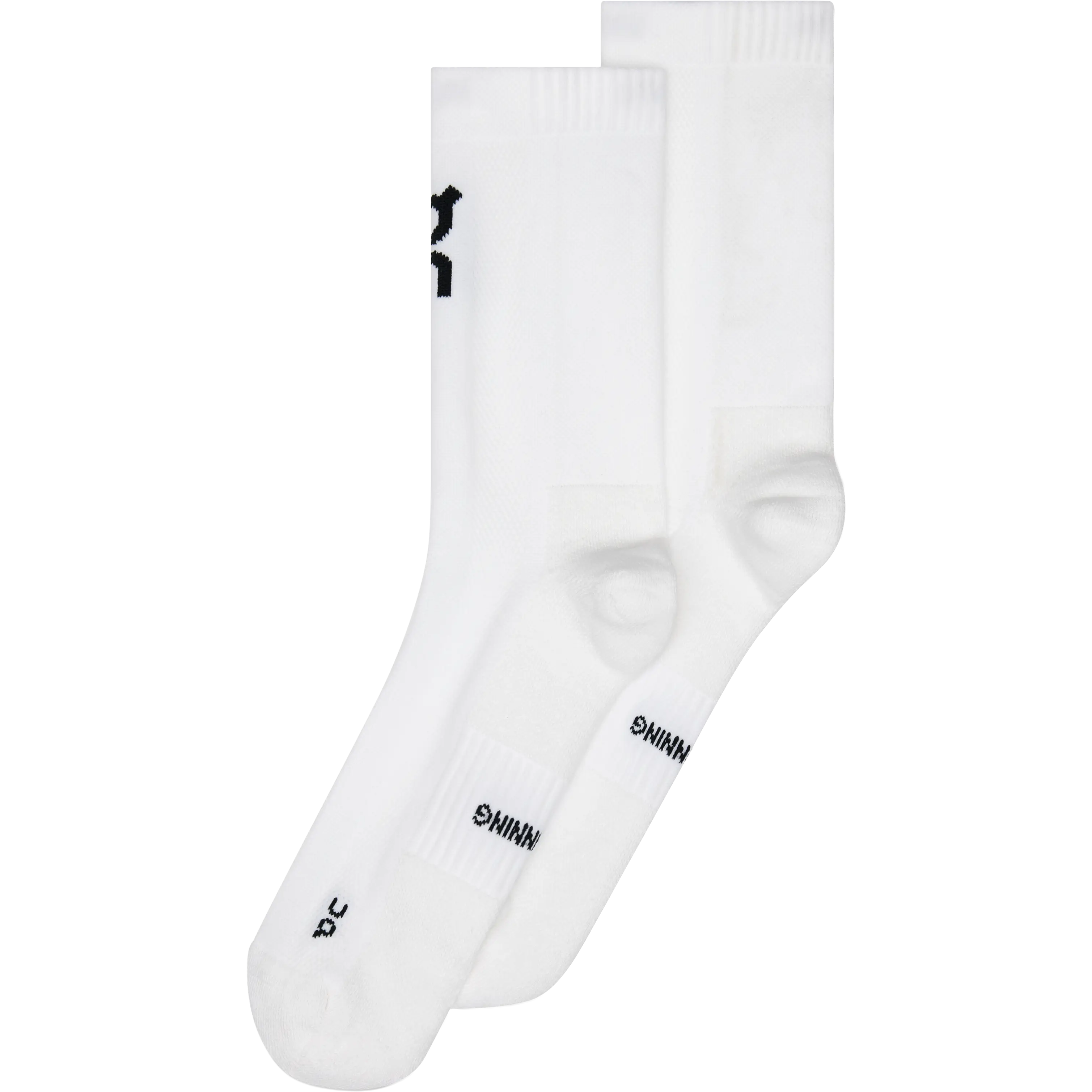 On Core Run Sock High 2-pak - White - XS/35-38,5 - Løbestrømper