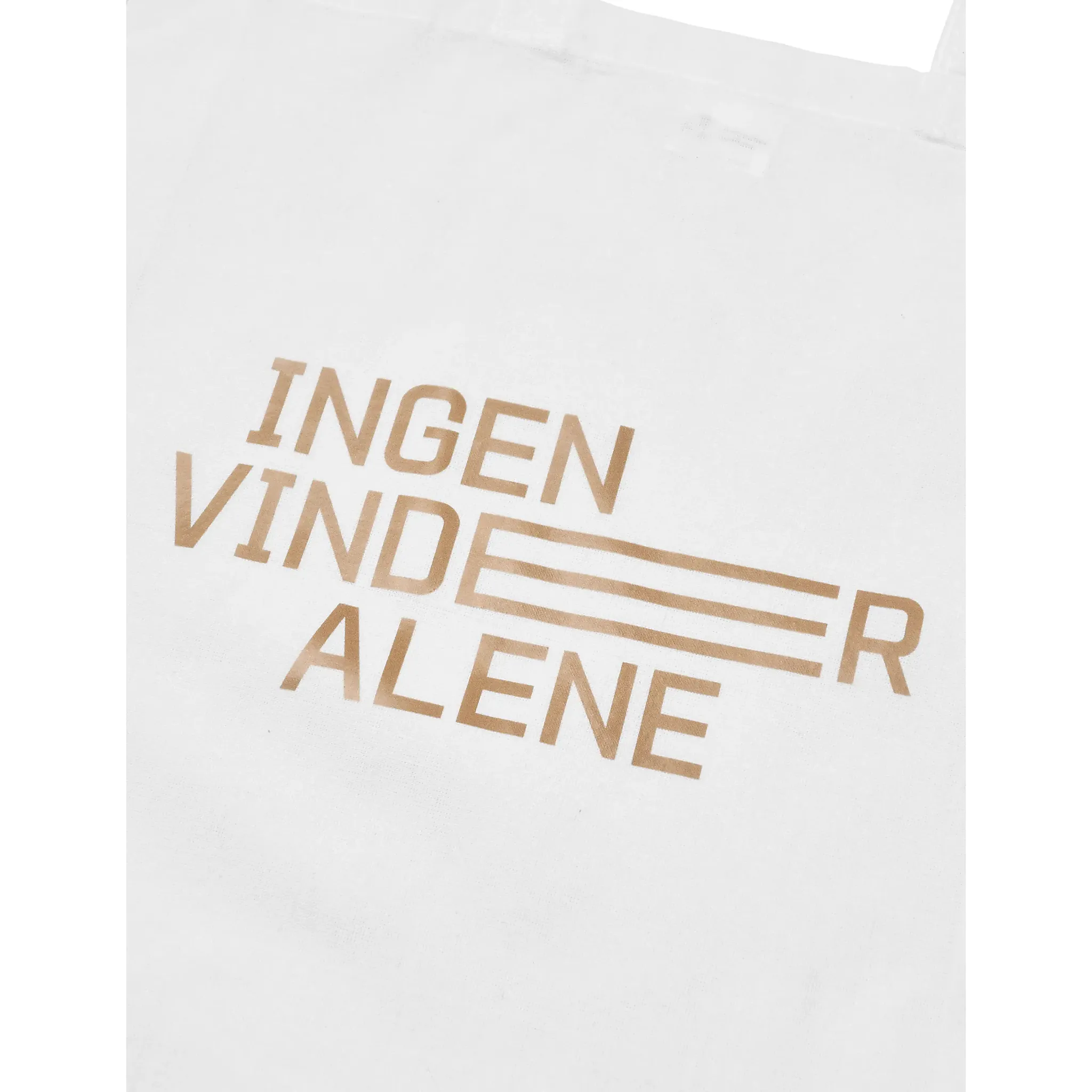 Recycled Cotton Bag - Ingen Vinder Alene