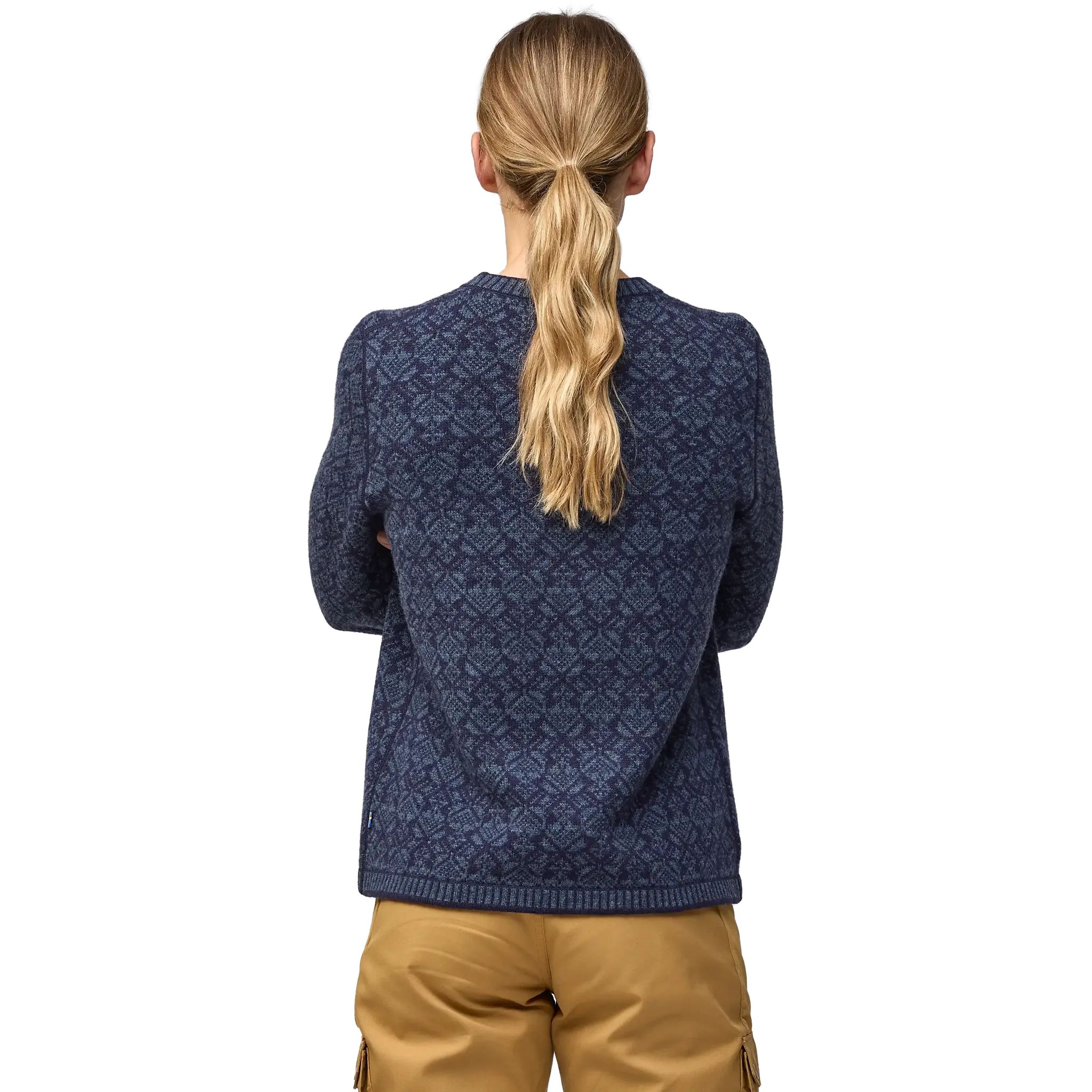 Snow Round Neck Sweater Women uldtrøje